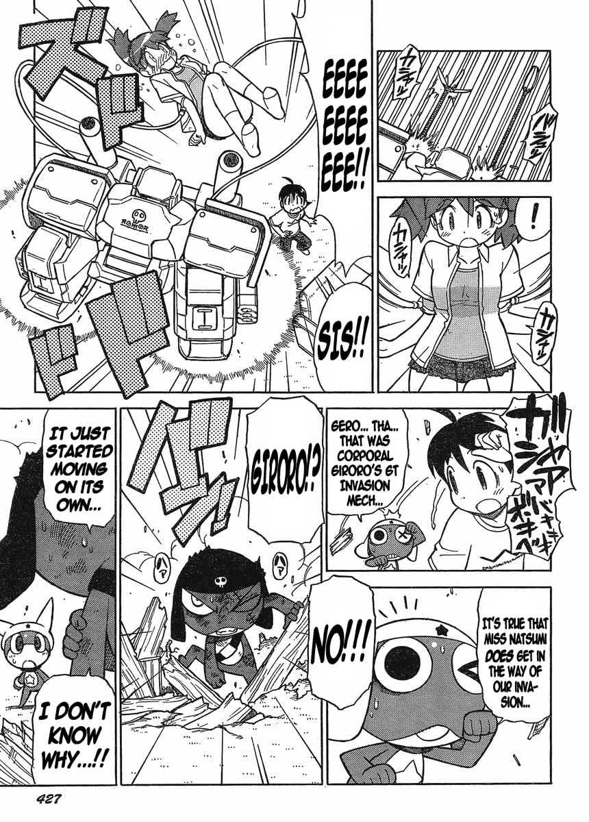 Keroro Gunsou Chapter 187 page 9 - Chapter 187: Operation Little Red Devil