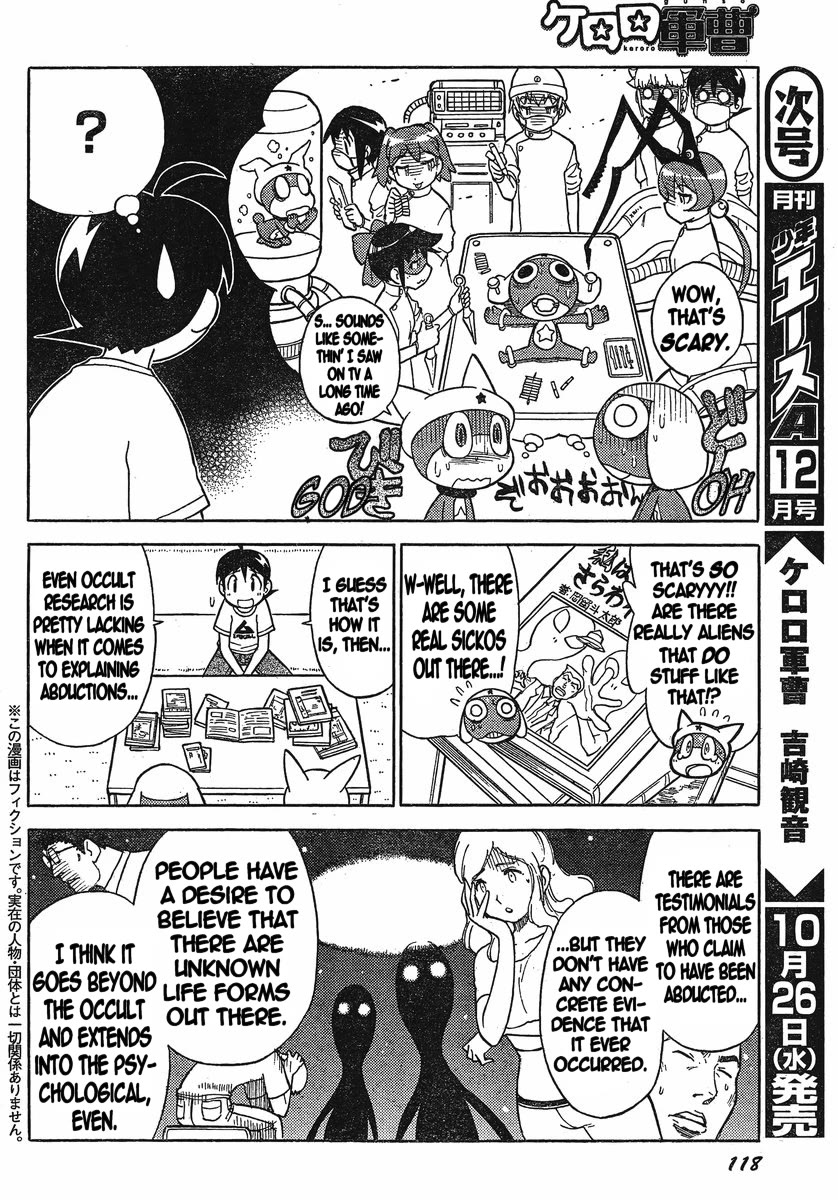 Keroro Gunsou Chapter 189 page 4 - Chapter 189: Have You Ever Been Abducted By Aliens?