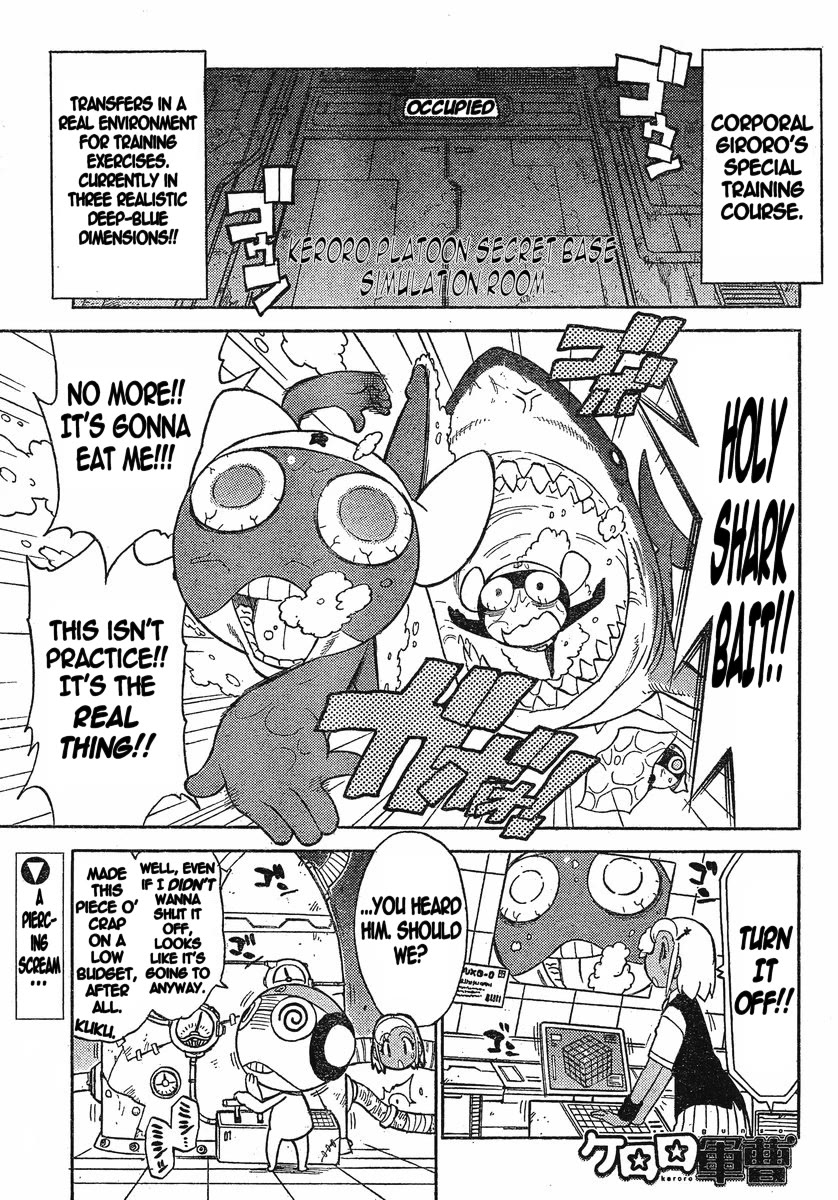 Keroro Gunsou Chapter 190 page 1 - Chapter 190: The Dolphin-Riding Alien