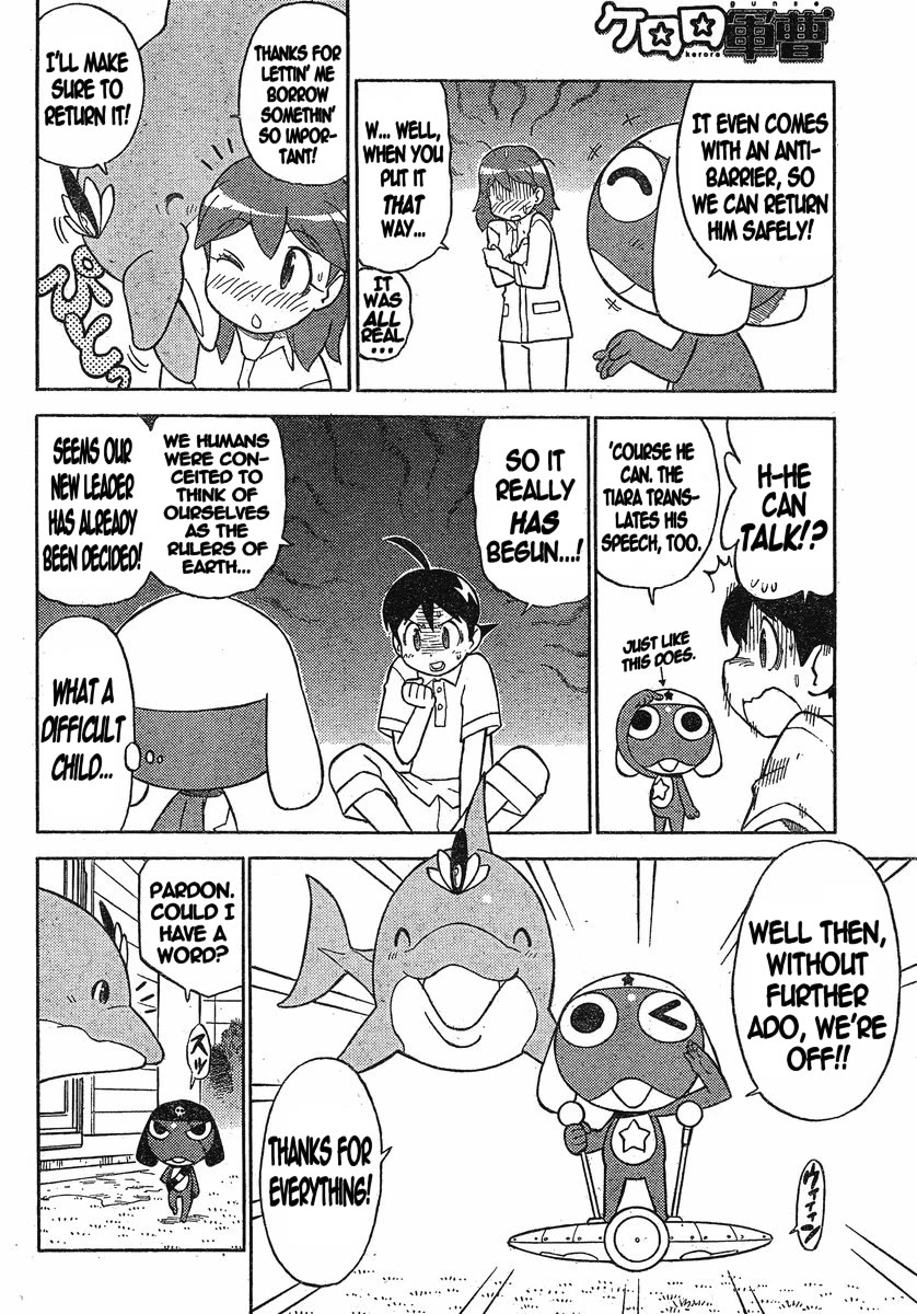 Keroro Gunsou Chapter 190 page 14 - Chapter 190: The Dolphin-Riding Alien
