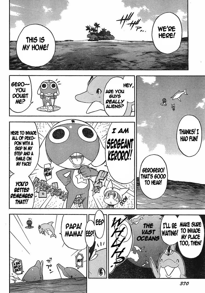 Keroro Gunsou Chapter 190 page 19 - Chapter 190: The Dolphin-Riding Alien