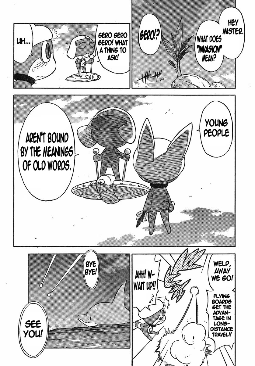 Keroro Gunsou Chapter 190 page 21 - Chapter 190: The Dolphin-Riding Alien