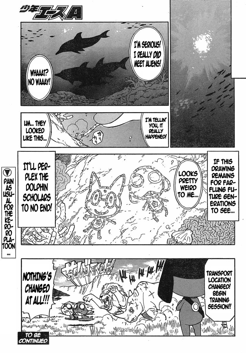 Keroro Gunsou Chapter 190 page 22 - Chapter 190: The Dolphin-Riding Alien