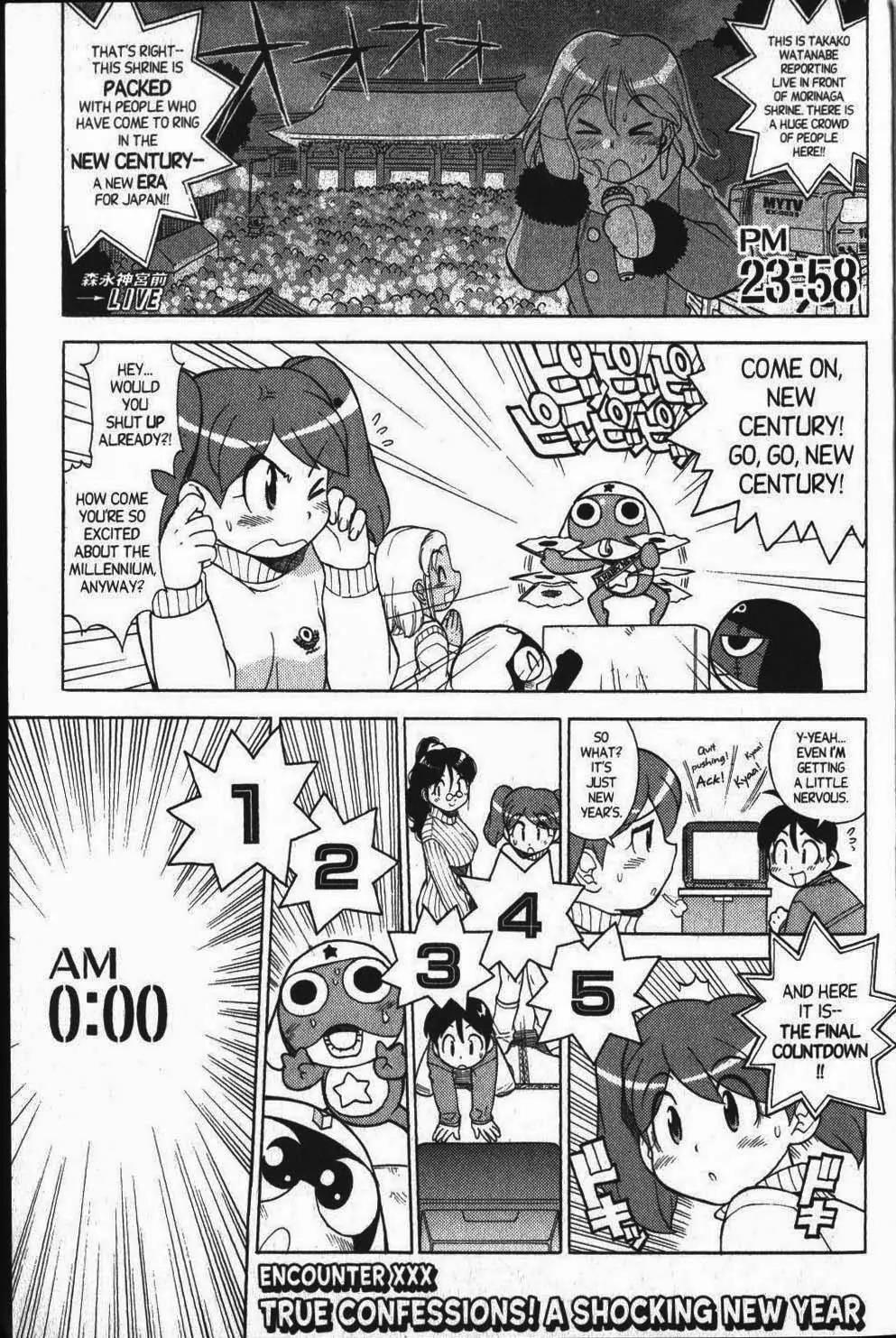 Keroro Gunsou Chapter 30 page 10 - Chapter 30: True Confessions! A Shocking New Year