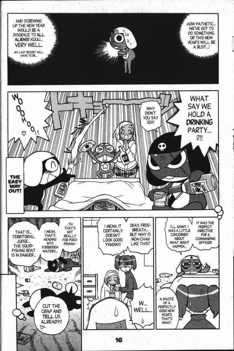 Keroro Gunsou Chapter 30 page 18 - Chapter 30: True Confessions! A Shocking New Year
