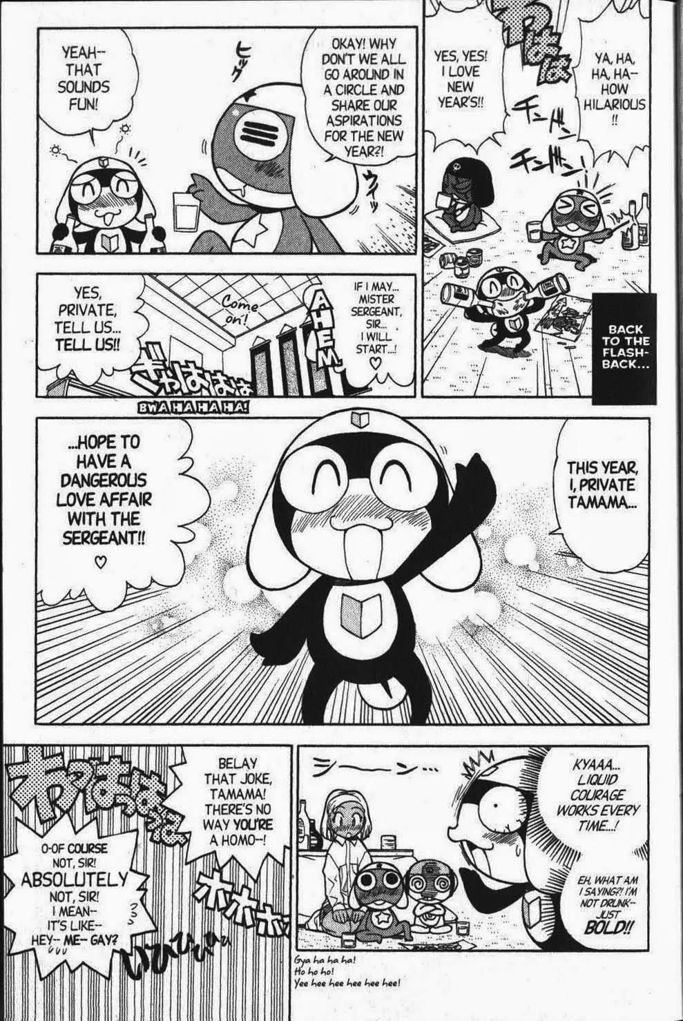 Keroro Gunsou Chapter 30 page 19 - Chapter 30: True Confessions! A Shocking New Year