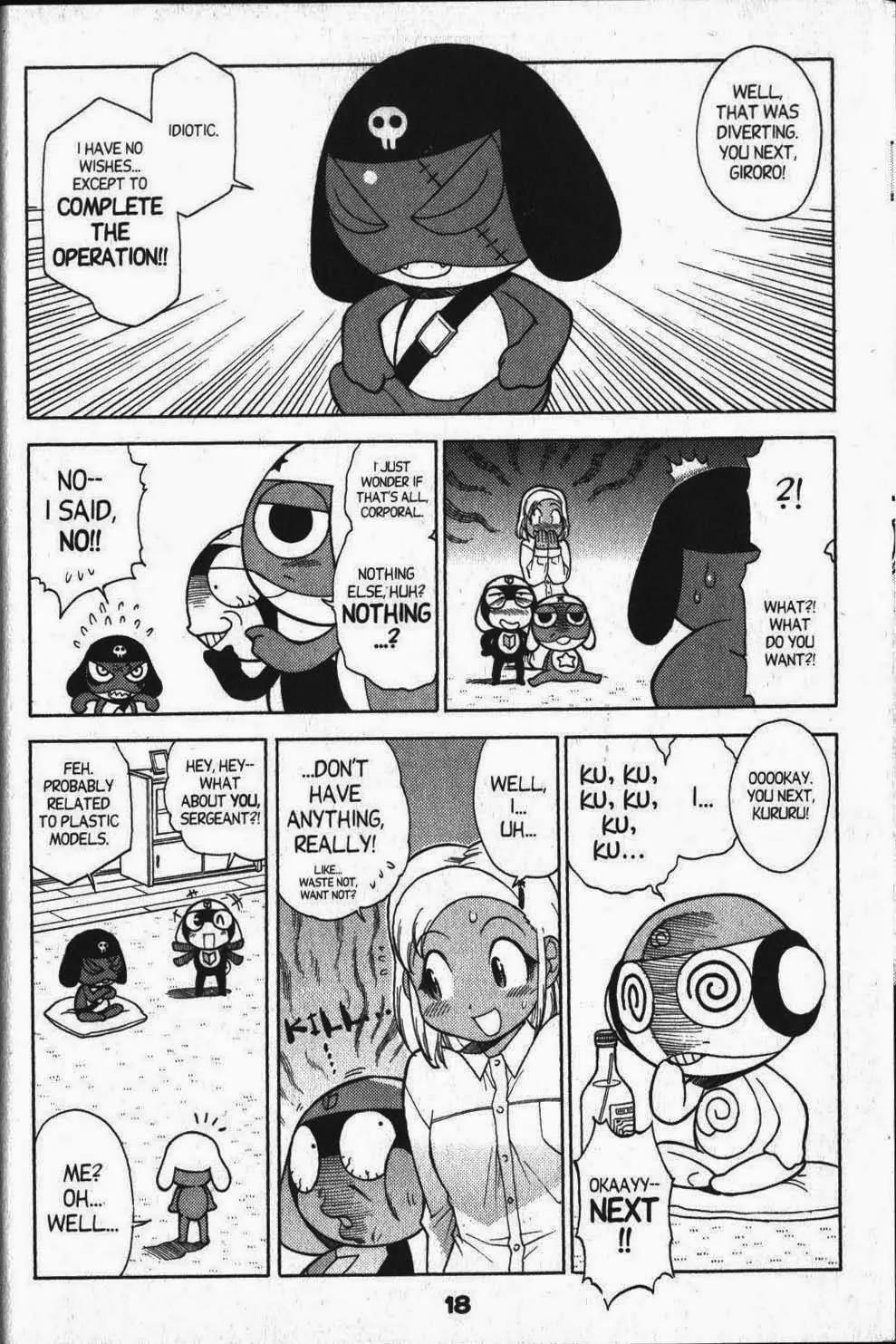 Keroro Gunsou Chapter 30 page 20 - Chapter 30: True Confessions! A Shocking New Year
