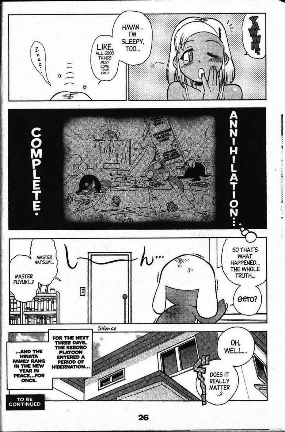 Keroro Gunsou Chapter 30 page 28 - Chapter 30: True Confessions! A Shocking New Year