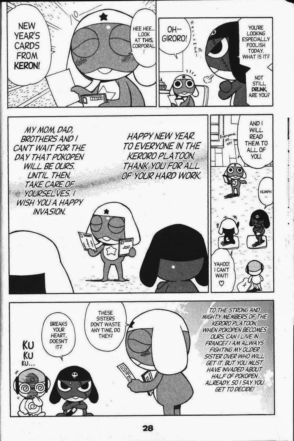 Keroro Gunsou Chapter 30 page 30 - Chapter 30: True Confessions! A Shocking New Year