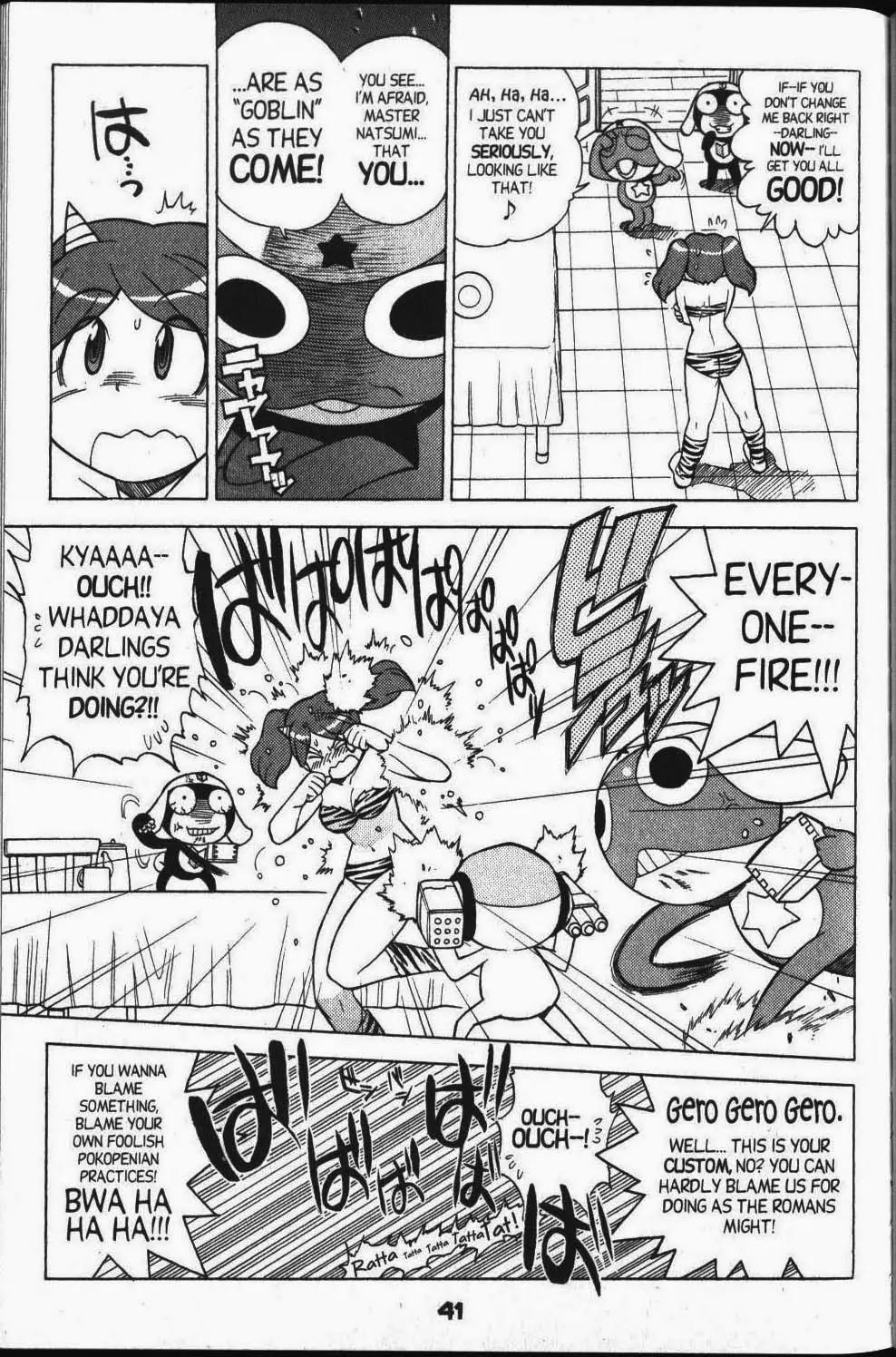 Keroro Gunsou Chapter 31 page 11 - Chapter 31: The Revenge of the Red Goblin!!