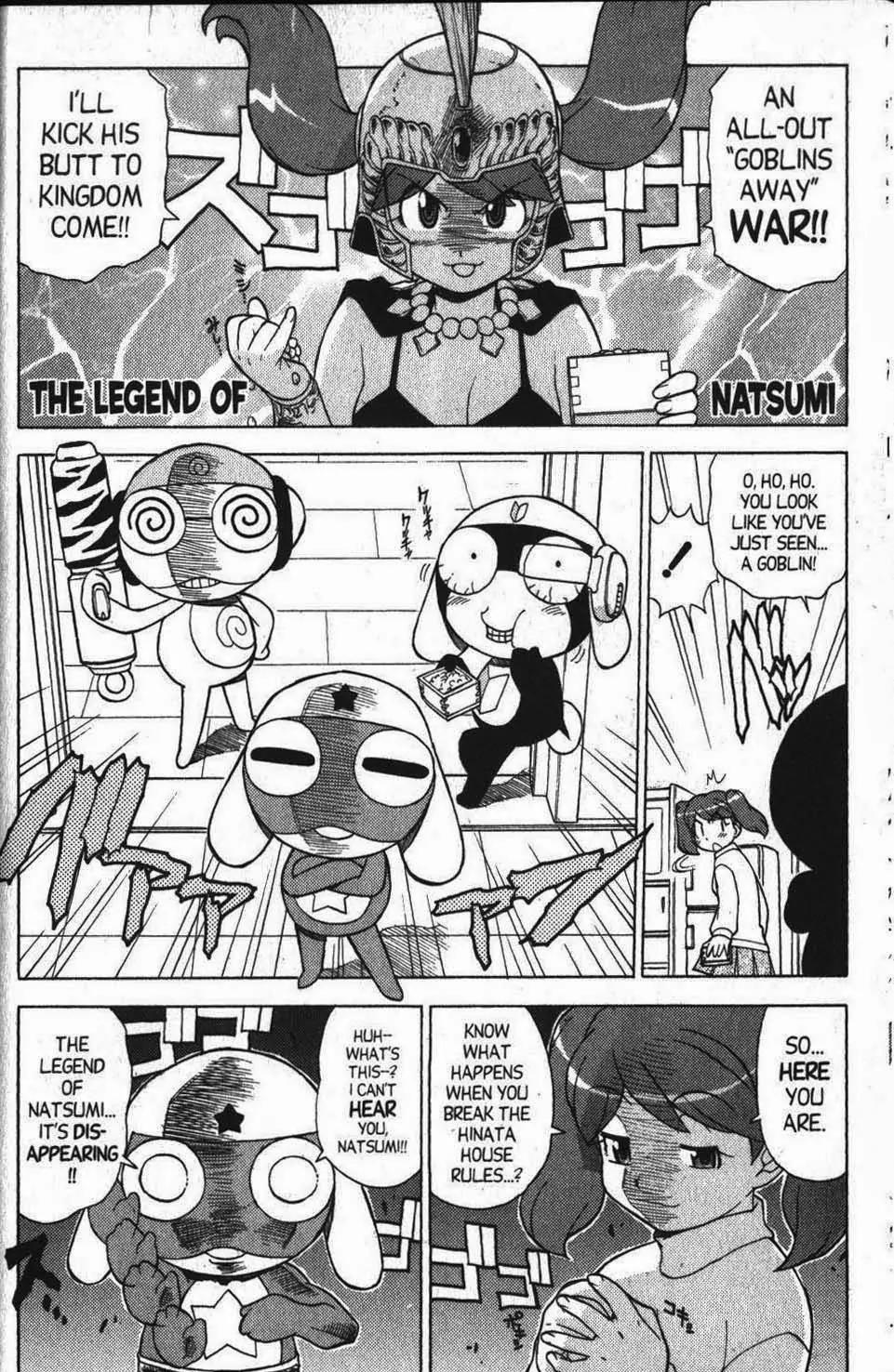 Keroro Gunsou Chapter 31 page 8 - Chapter 31: The Revenge of the Red Goblin!!
