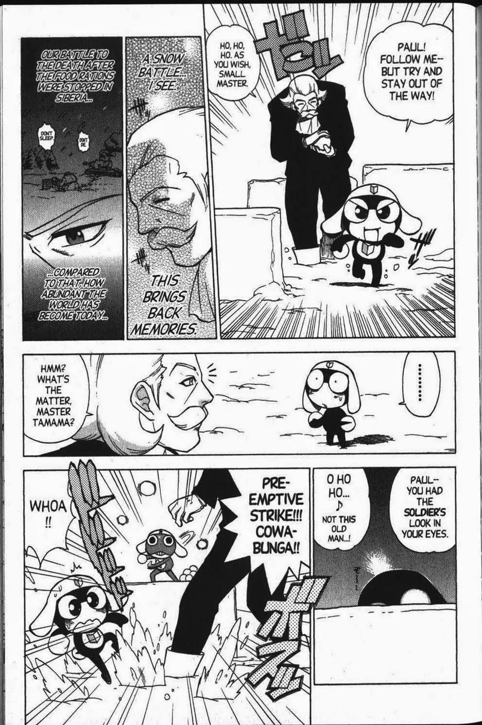 Keroro Gunsou Chapter 32 page 13 - Chapter 32: To the Death! The First Snowball Fight