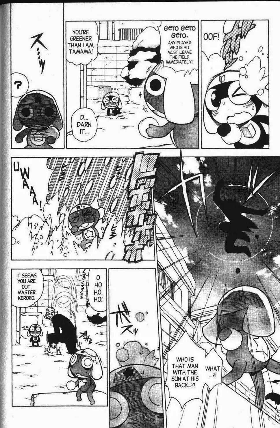 Keroro Gunsou Chapter 32 page 14 - Chapter 32: To the Death! The First Snowball Fight