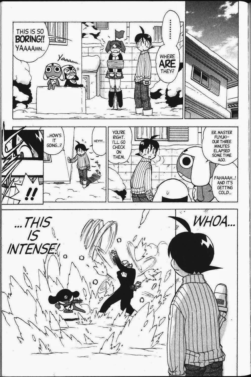 Keroro Gunsou Chapter 32 page 17 - Chapter 32: To the Death! The First Snowball Fight