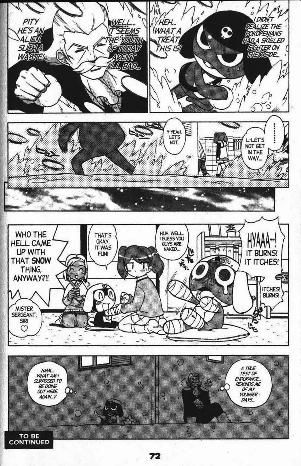 Keroro Gunsou Chapter 32 page 18 - Chapter 32: To the Death! The First Snowball Fight
