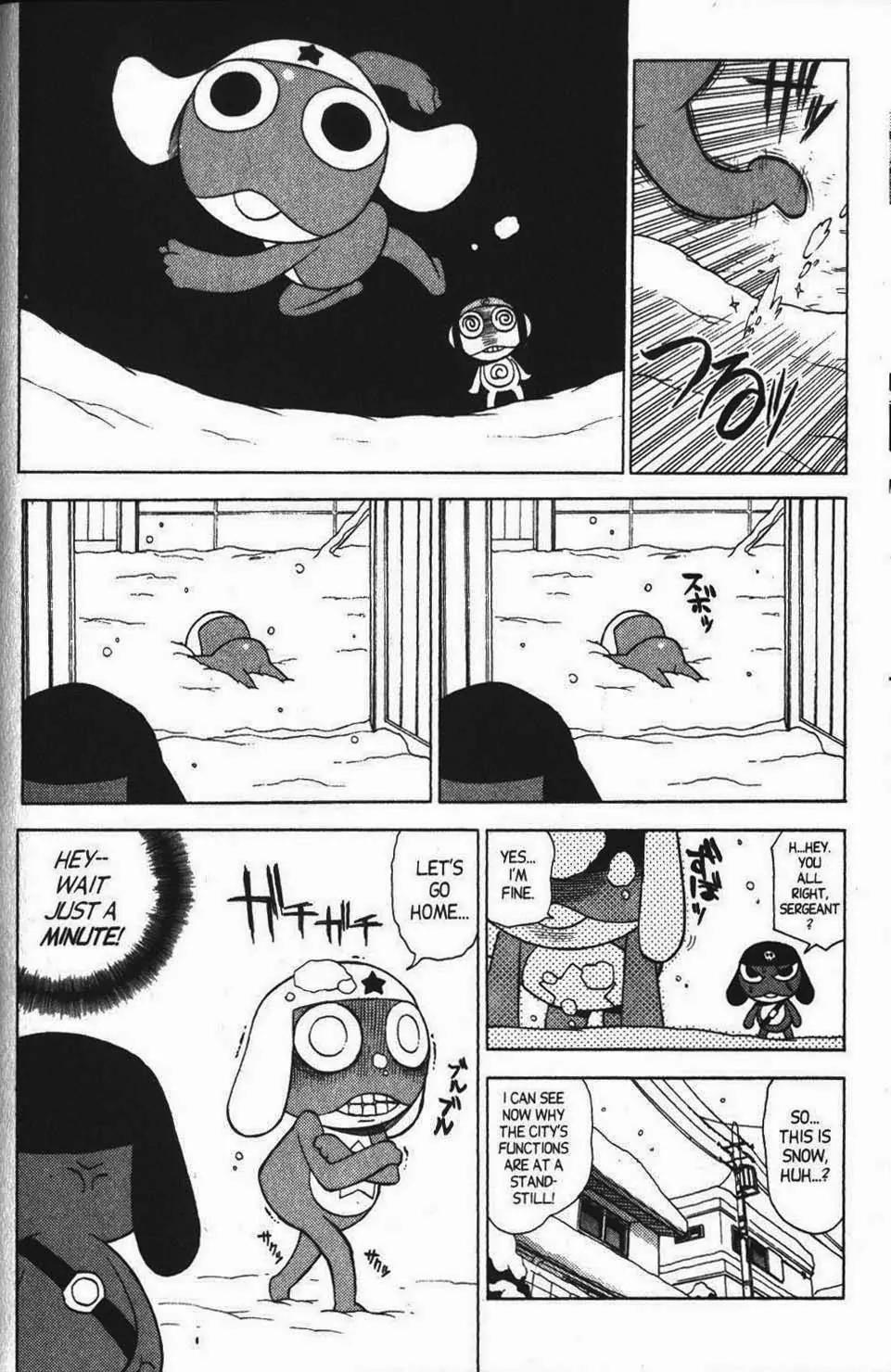 Keroro Gunsou Chapter 32 page 6 - Chapter 32: To the Death! The First Snowball Fight