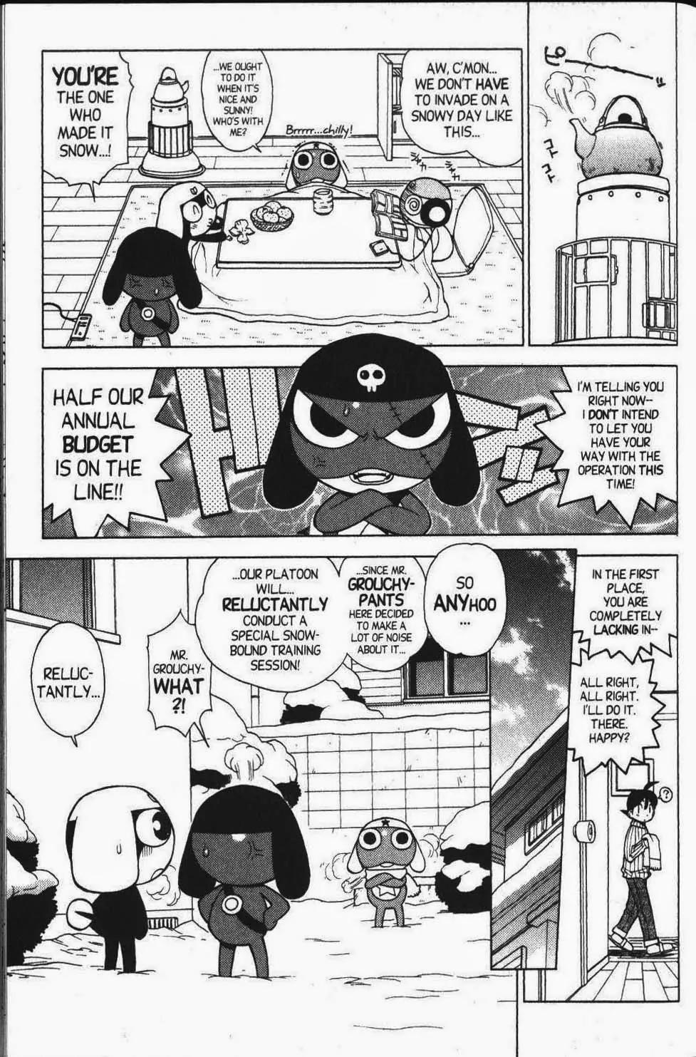Keroro Gunsou Chapter 32 page 7 - Chapter 32: To the Death! The First Snowball Fight