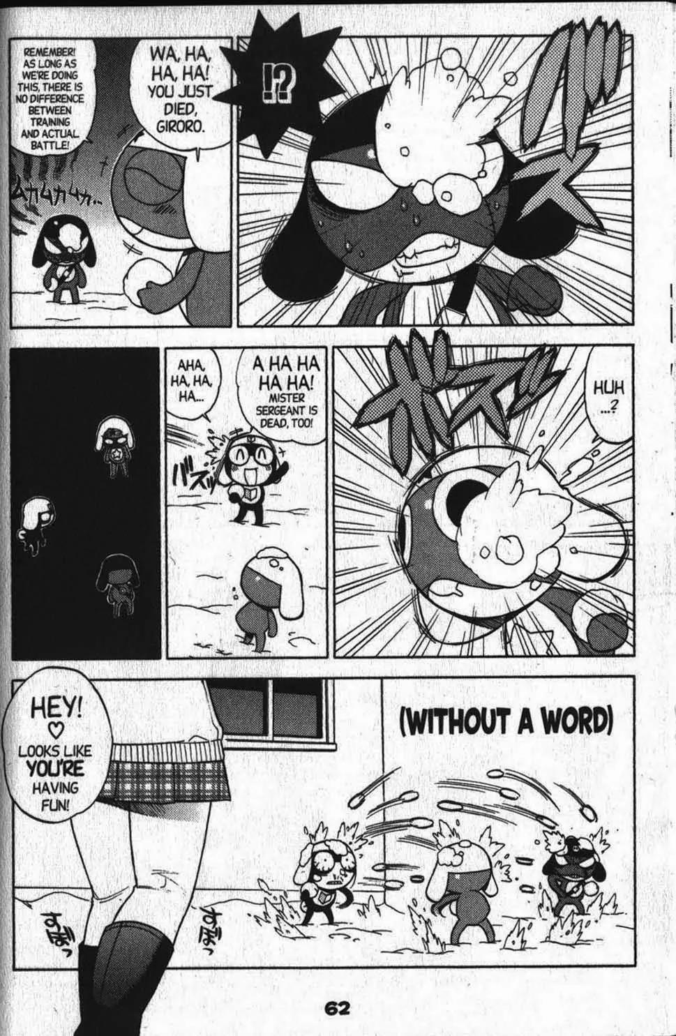 Keroro Gunsou Chapter 32 page 8 - Chapter 32: To the Death! The First Snowball Fight