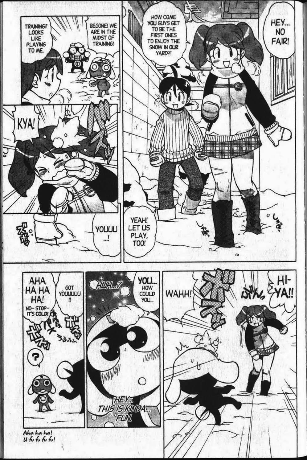 Keroro Gunsou Chapter 32 page 9 - Chapter 32: To the Death! The First Snowball Fight