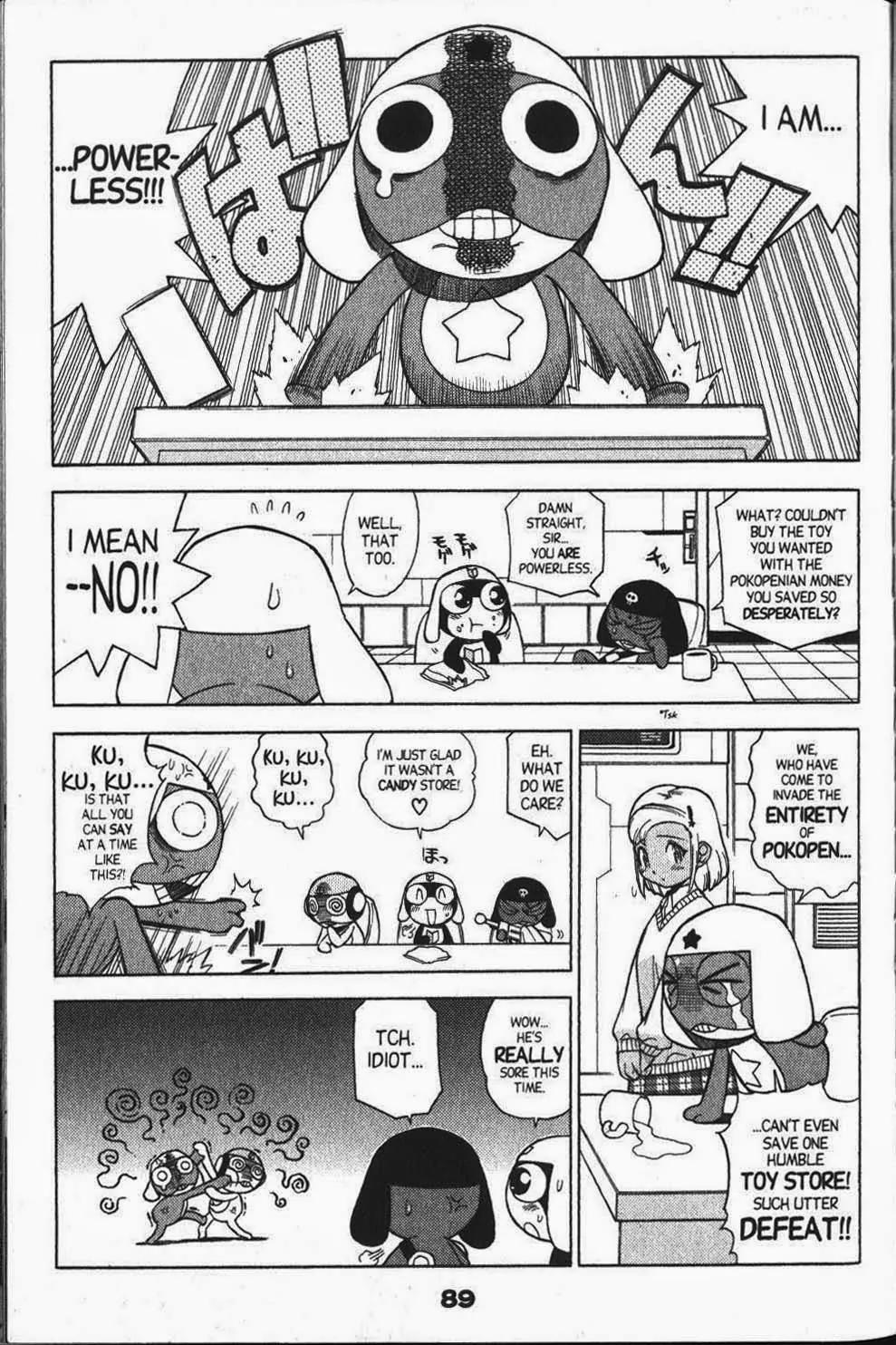 Keroro Gunsou Chapter 33 page 17 - Chapter 33: The Sergeant Gets What He Deserves