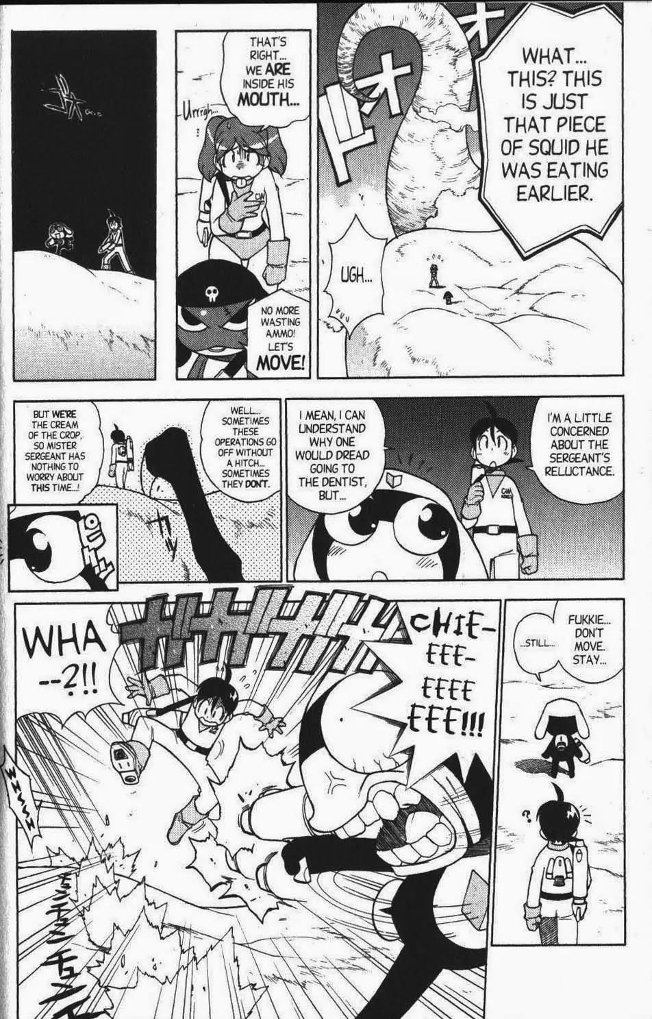 Keroro Gunsou Chapter 34 page 14 - Chapter 34: Number Three Molar: The Devil's Residence!!