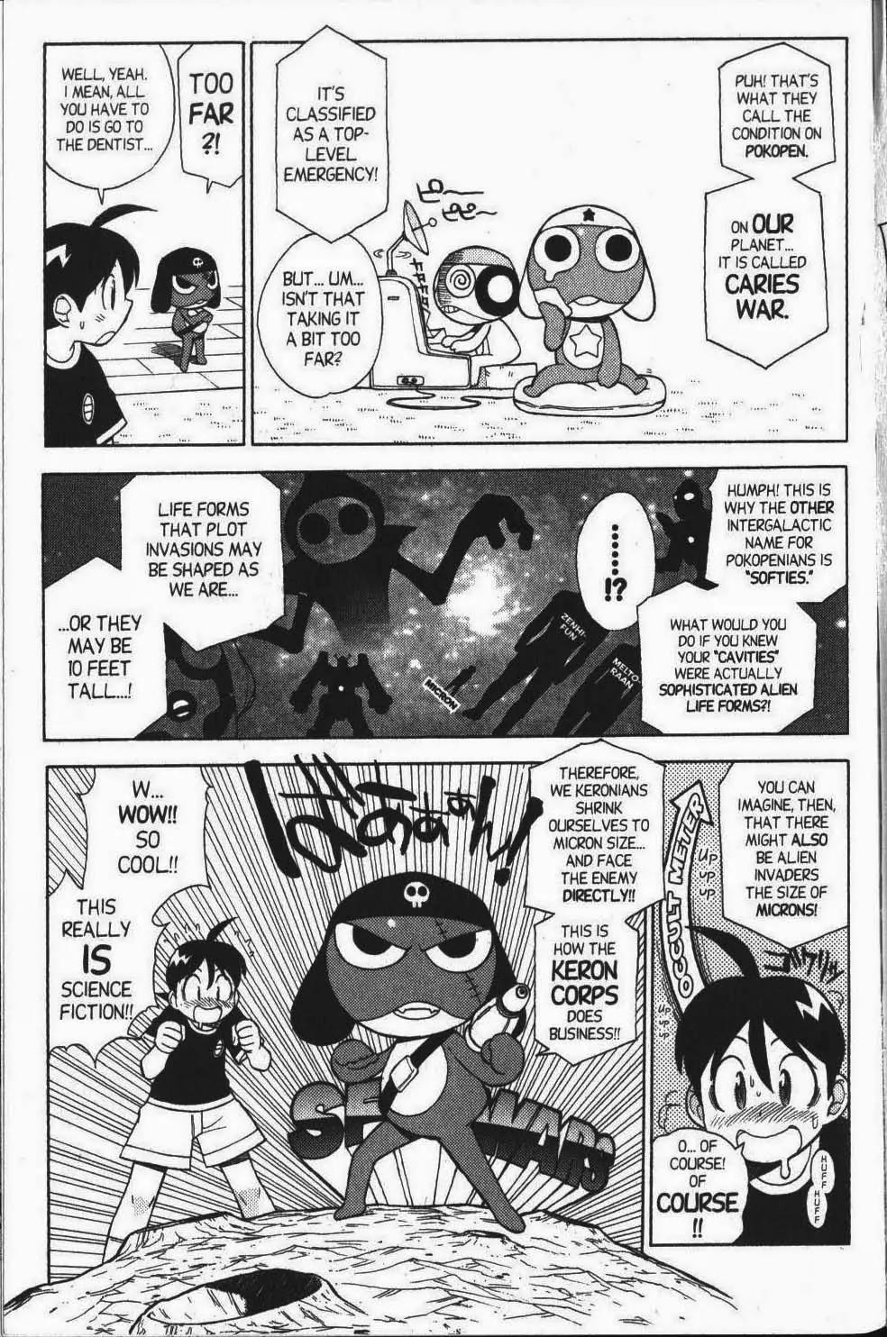 Keroro Gunsou Chapter 34 page 7 - Chapter 34: Number Three Molar: The Devil's Residence!!