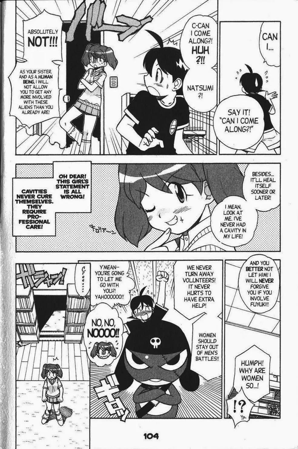 Keroro Gunsou Chapter 34 page 8 - Chapter 34: Number Three Molar: The Devil's Residence!!