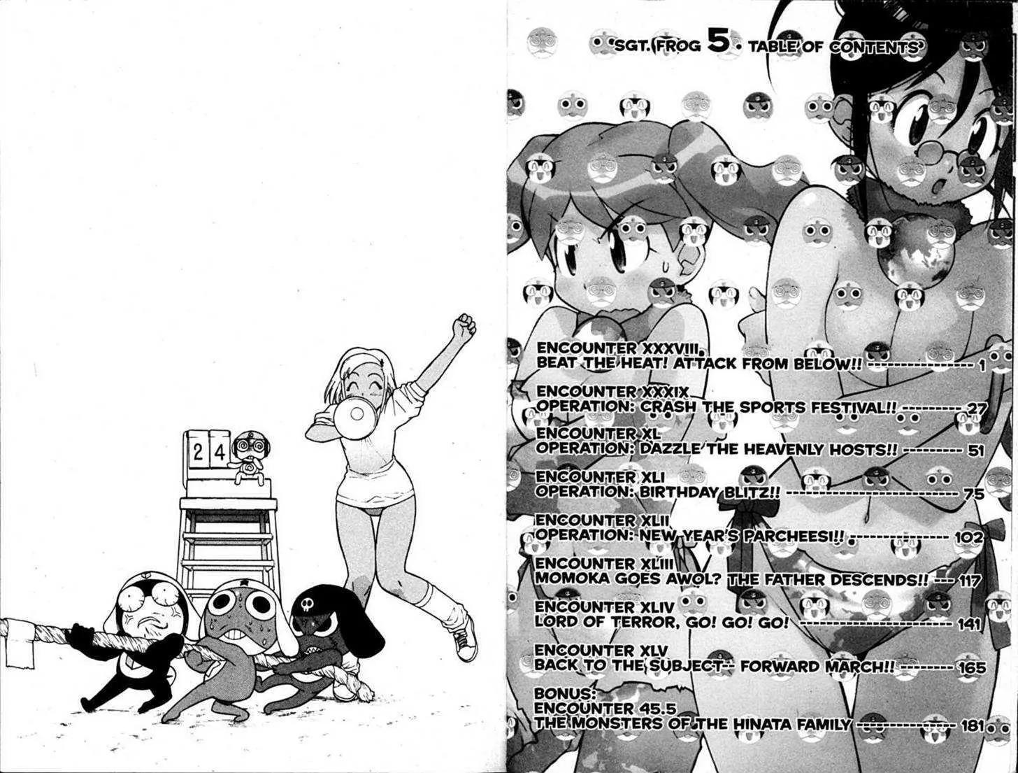 Keroro Gunsou Chapter 38.5 page 11 - Chapter 38.5: Beat the Heat! Attack from Below!!
