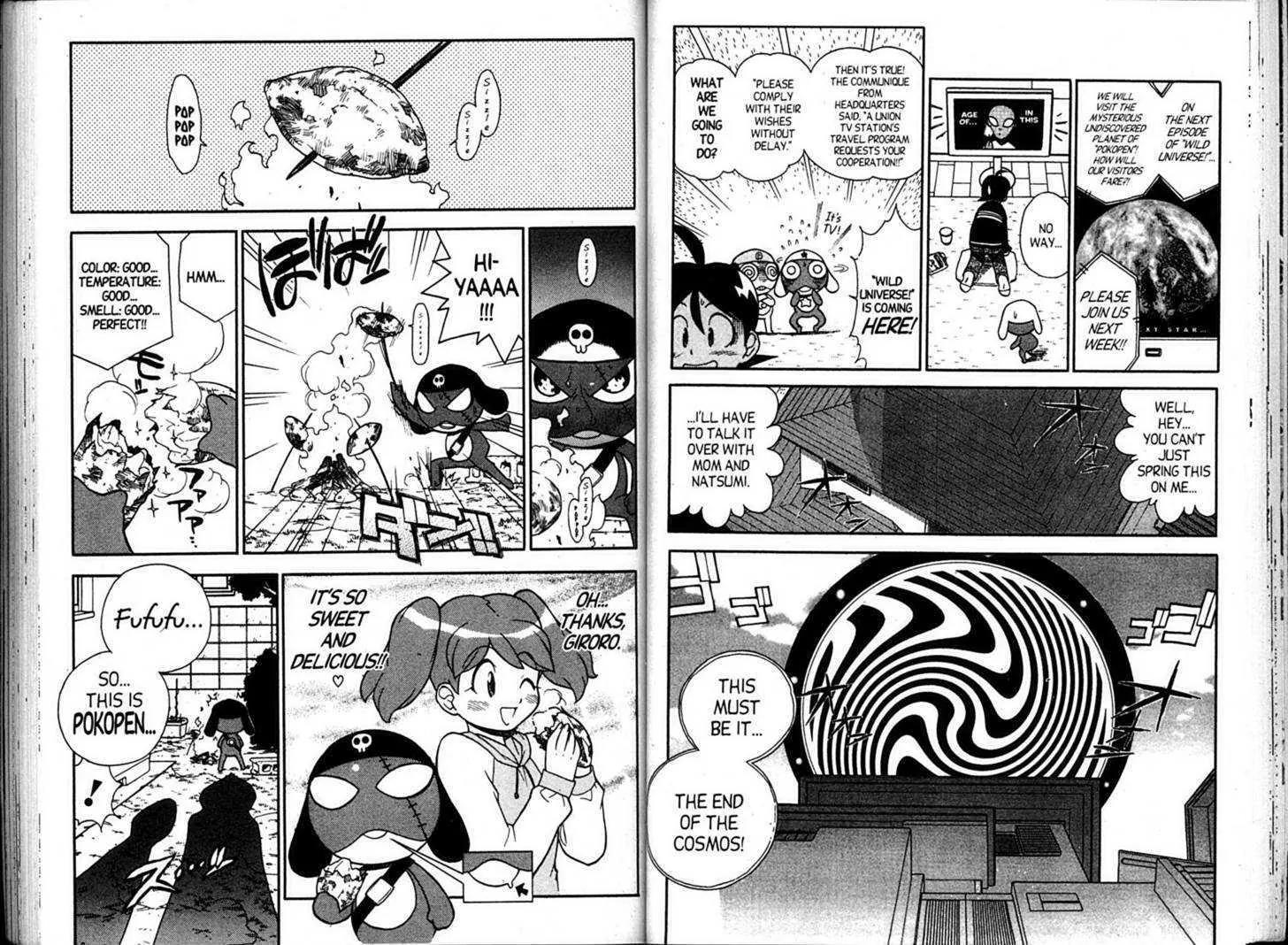 Keroro Gunsou Chapter 38.5 page 16 - Chapter 38.5: Beat the Heat! Attack from Below!!