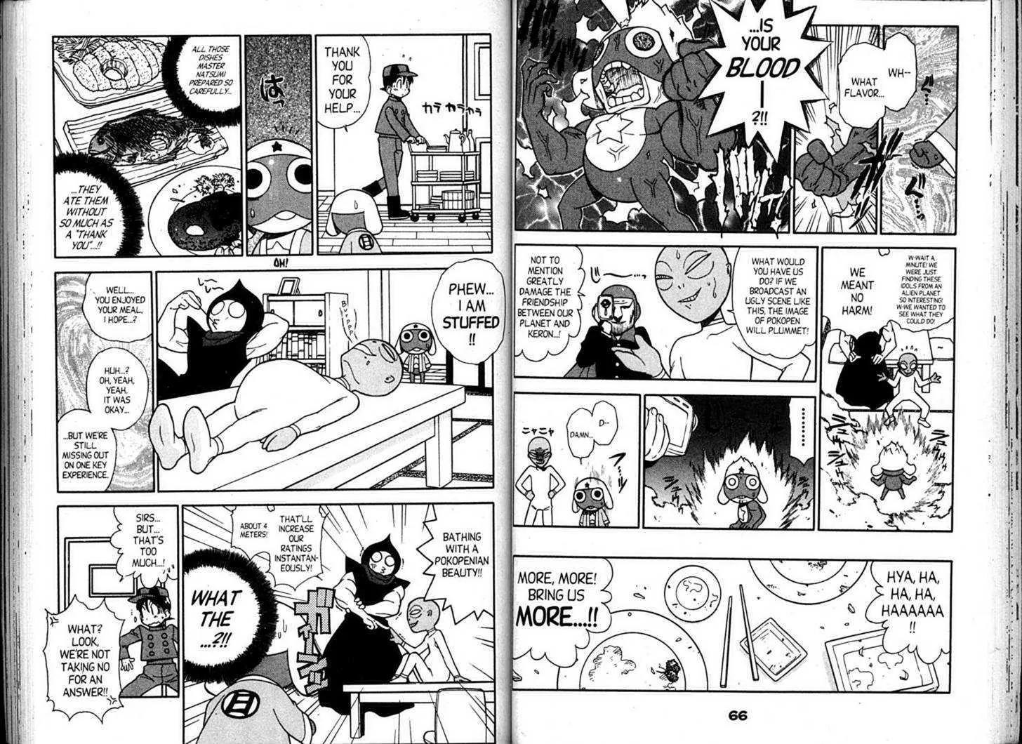 Keroro Gunsou Chapter 38.5 page 22 - Chapter 38.5: Beat the Heat! Attack from Below!!
