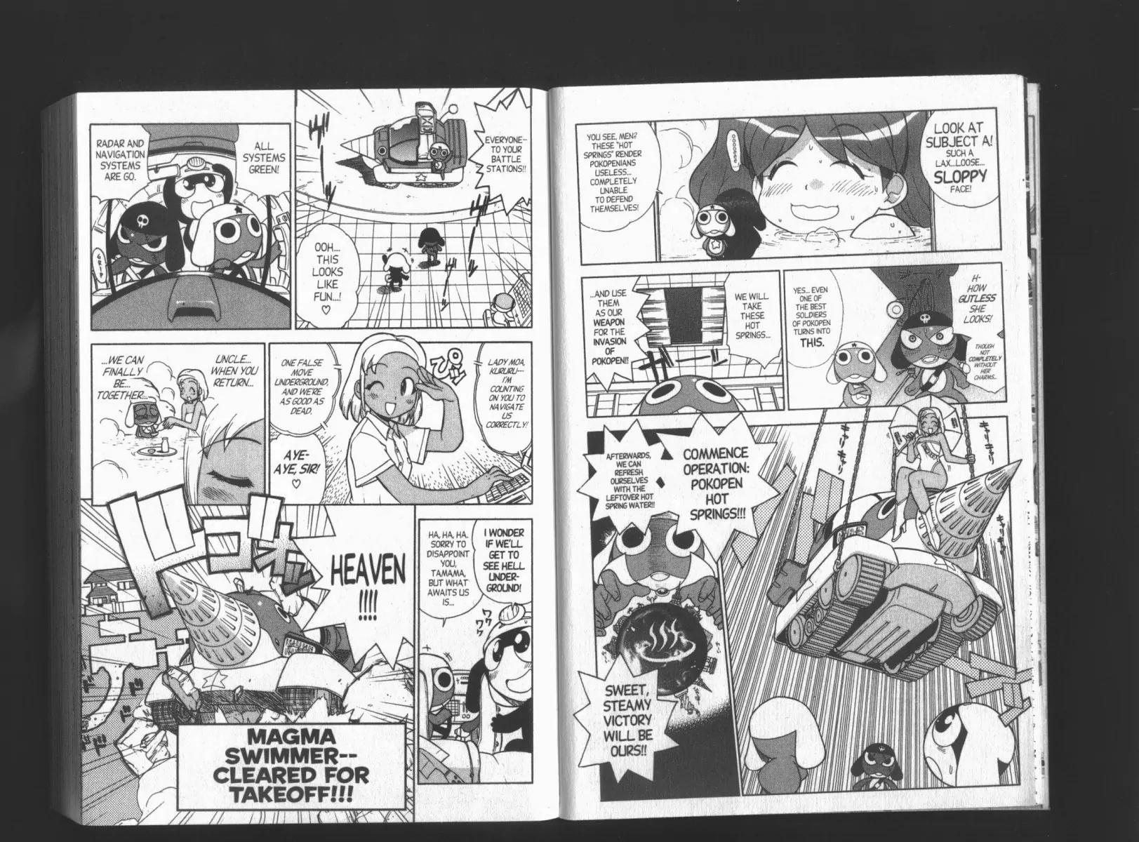 Keroro Gunsou Chapter 38 page 11 - Chapter 38: Beat the Heat! Attack From Below!!