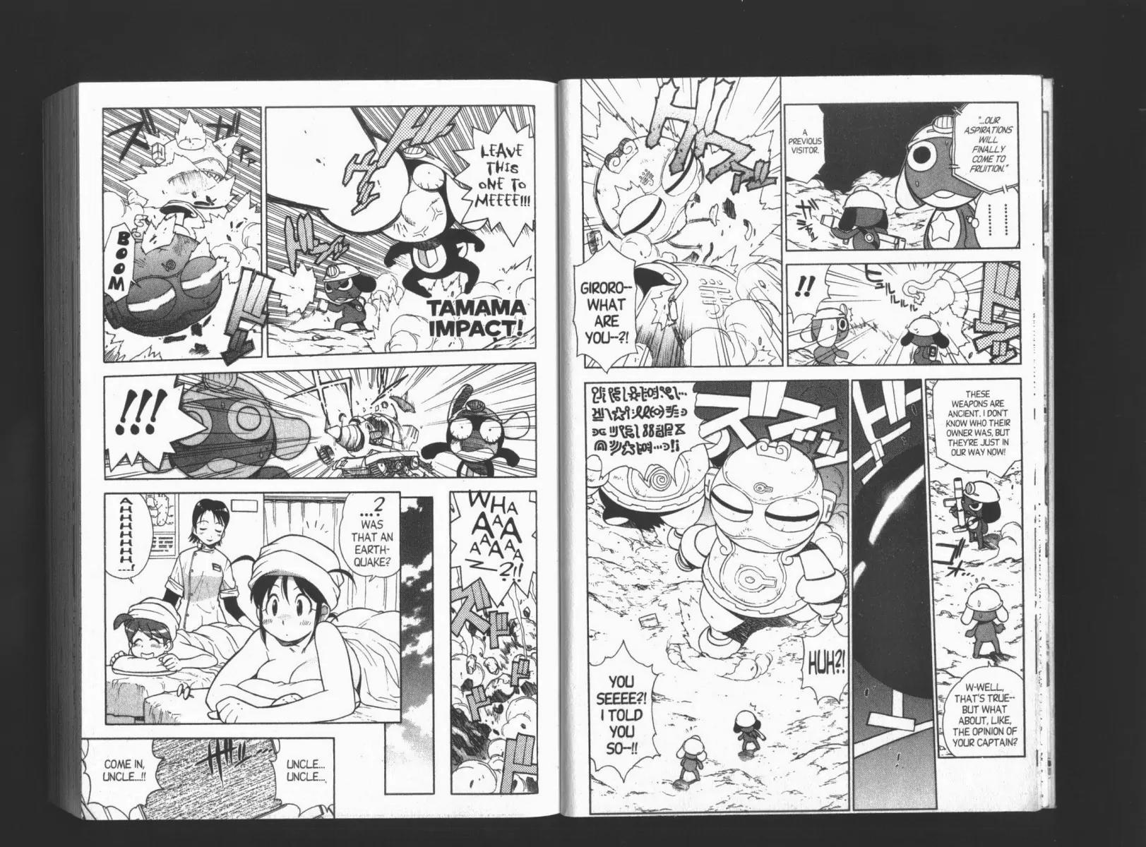 Keroro Gunsou Chapter 38 page 14 - Chapter 38: Beat the Heat! Attack From Below!!
