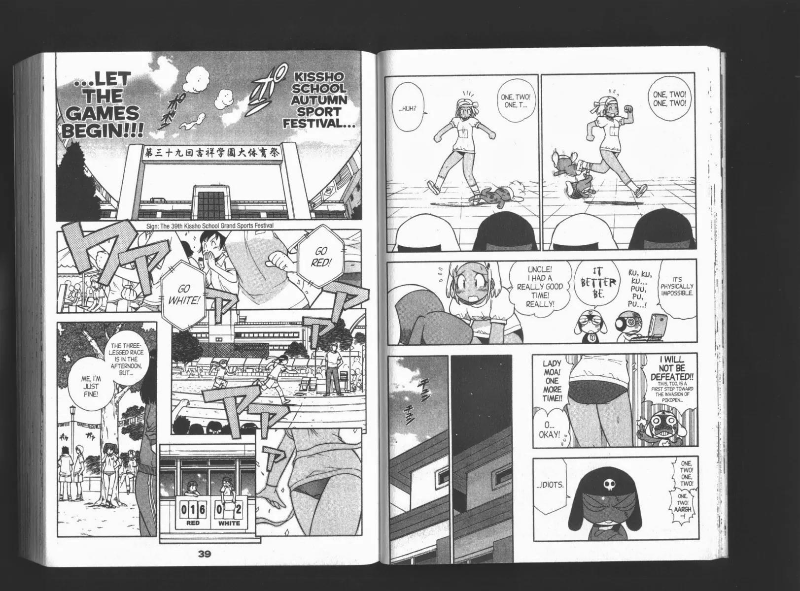 Keroro Gunsou Chapter 39 page 6 - Chapter 39: Crash the Sports Festival!!