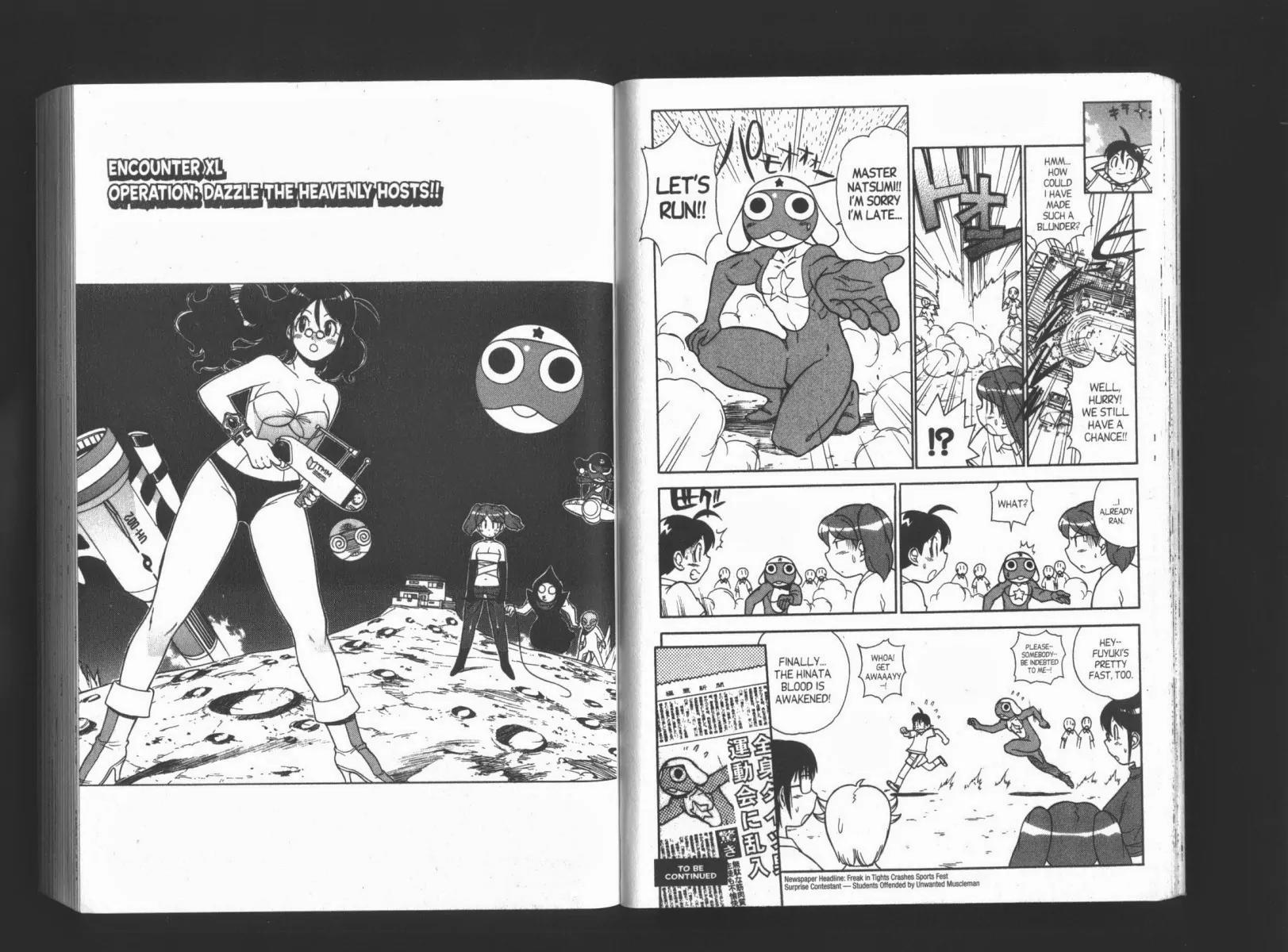 Keroro Gunsou Chapter 40 page 1 - Chapter 40: Dazzle the Heavenly Hosts!!