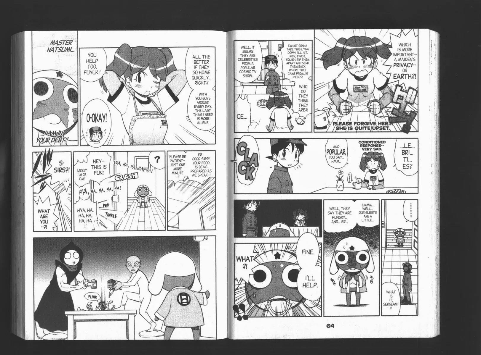 Keroro Gunsou Chapter 40 page 8 - Chapter 40: Dazzle the Heavenly Hosts!!