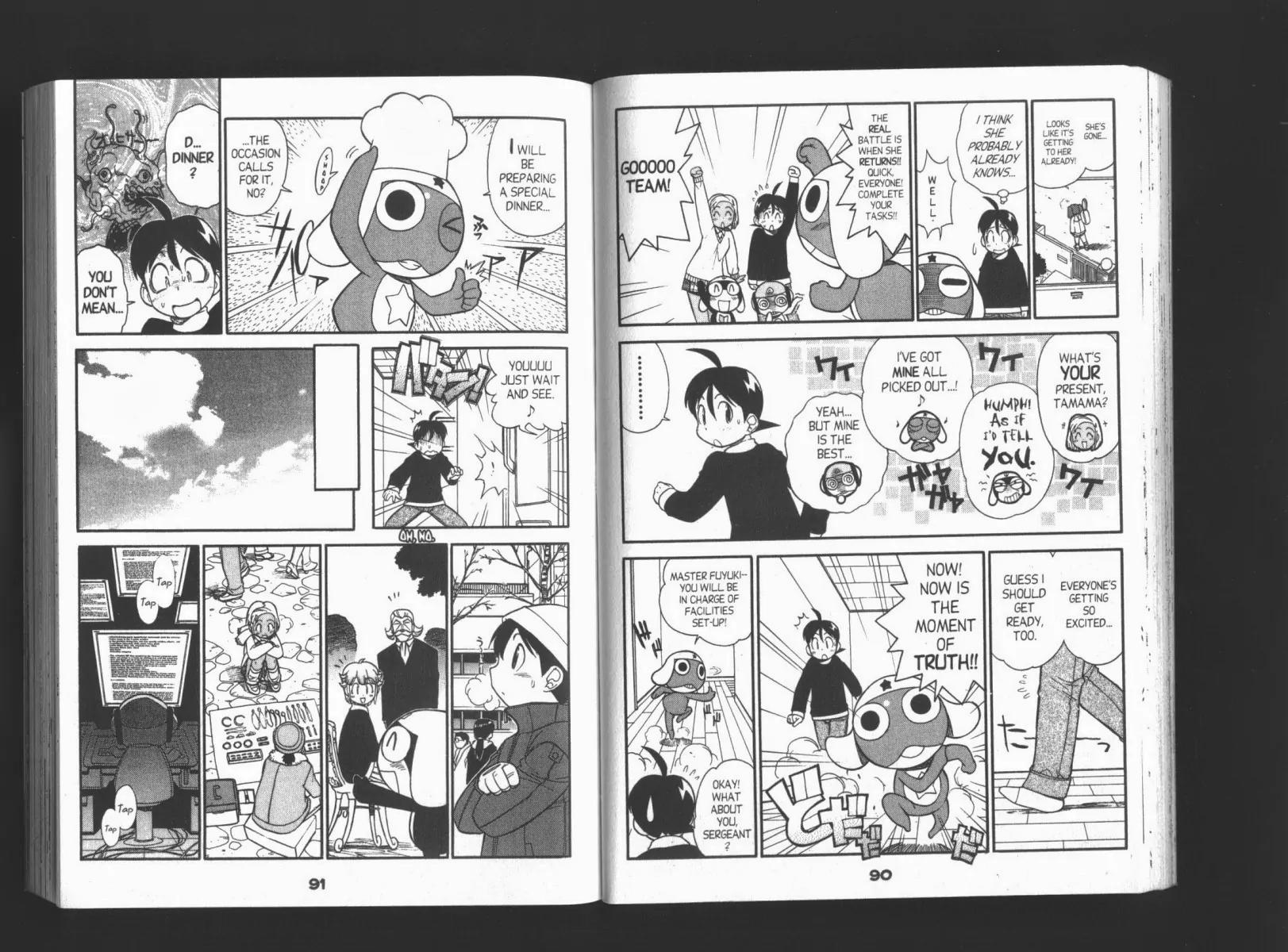 Keroro Gunsou Chapter 41 page 10 - Chapter 41: Birthday Blitz!!