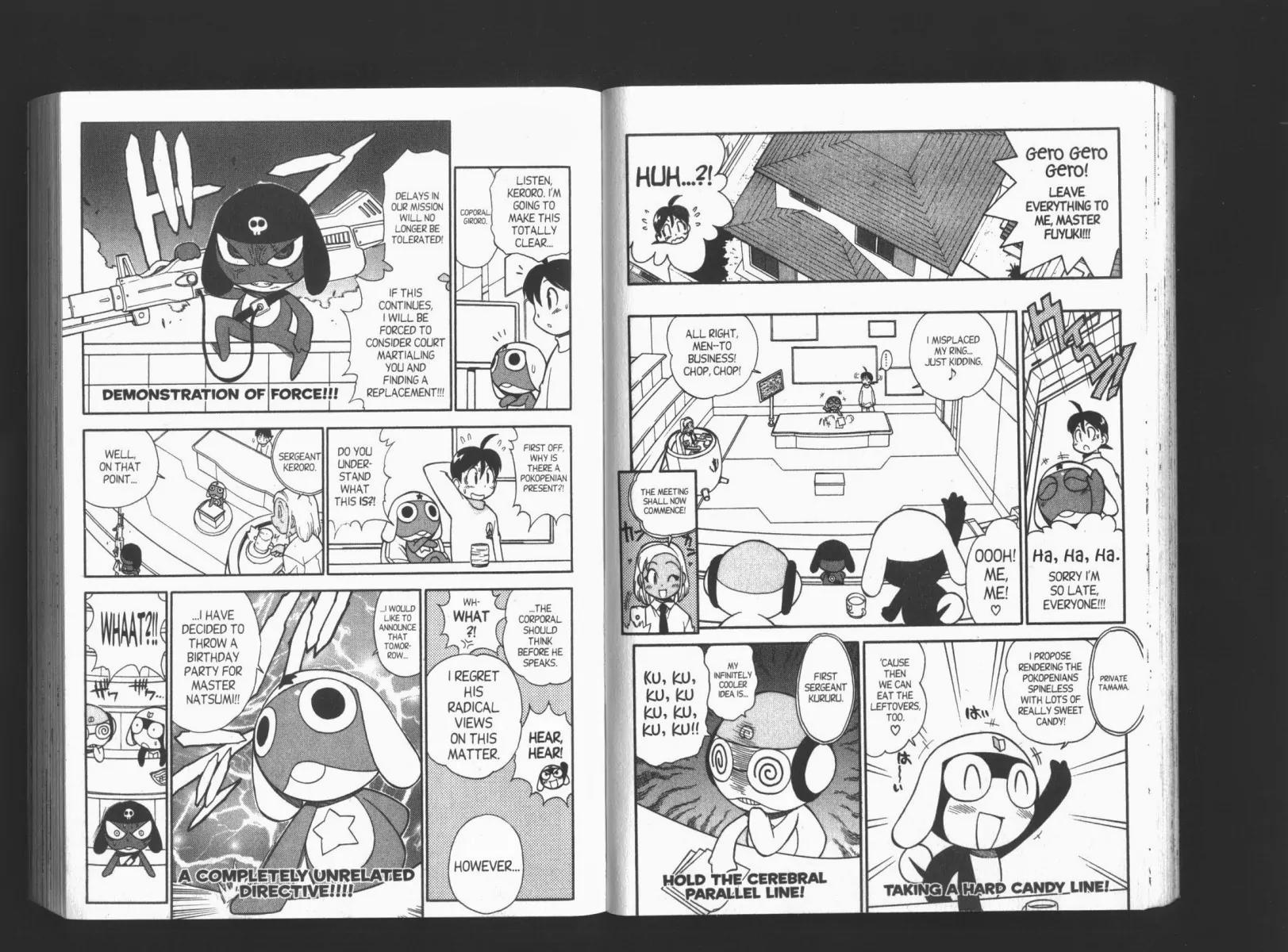 Keroro Gunsou Chapter 41 page 4 - Chapter 41: Birthday Blitz!!