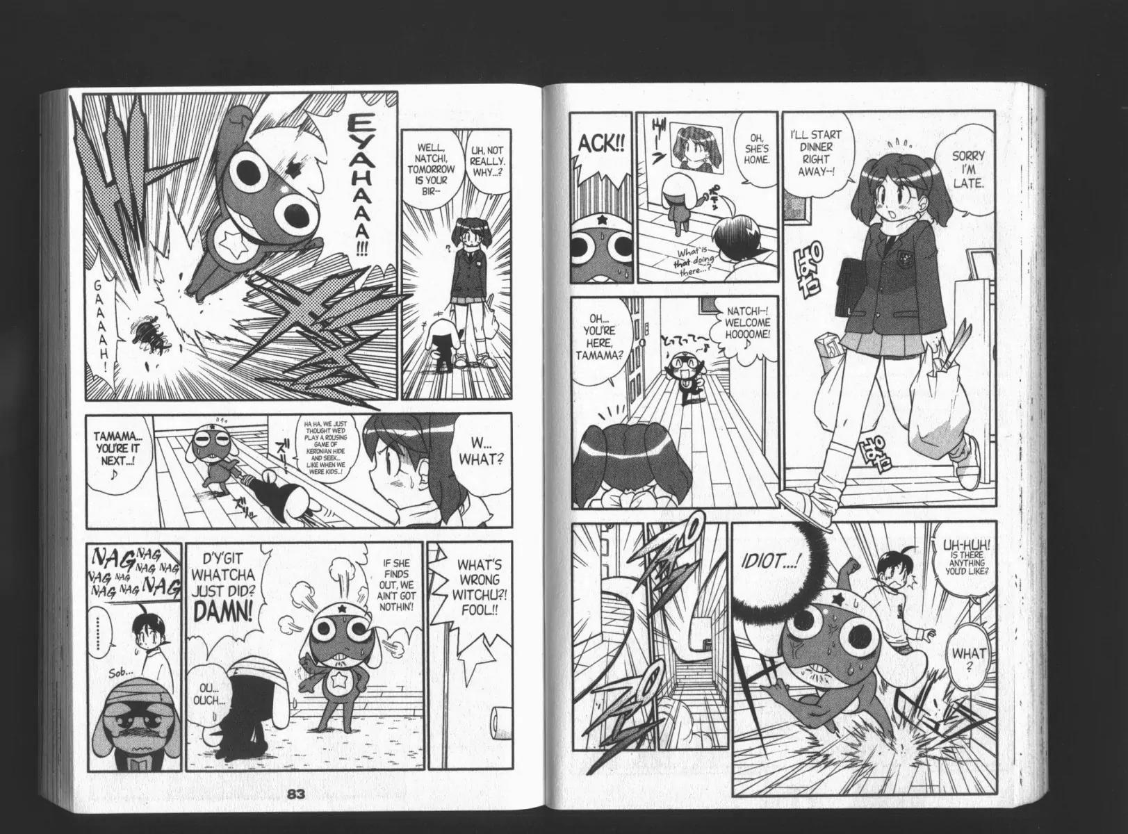 Keroro Gunsou Chapter 41 page 6 - Chapter 41: Birthday Blitz!!
