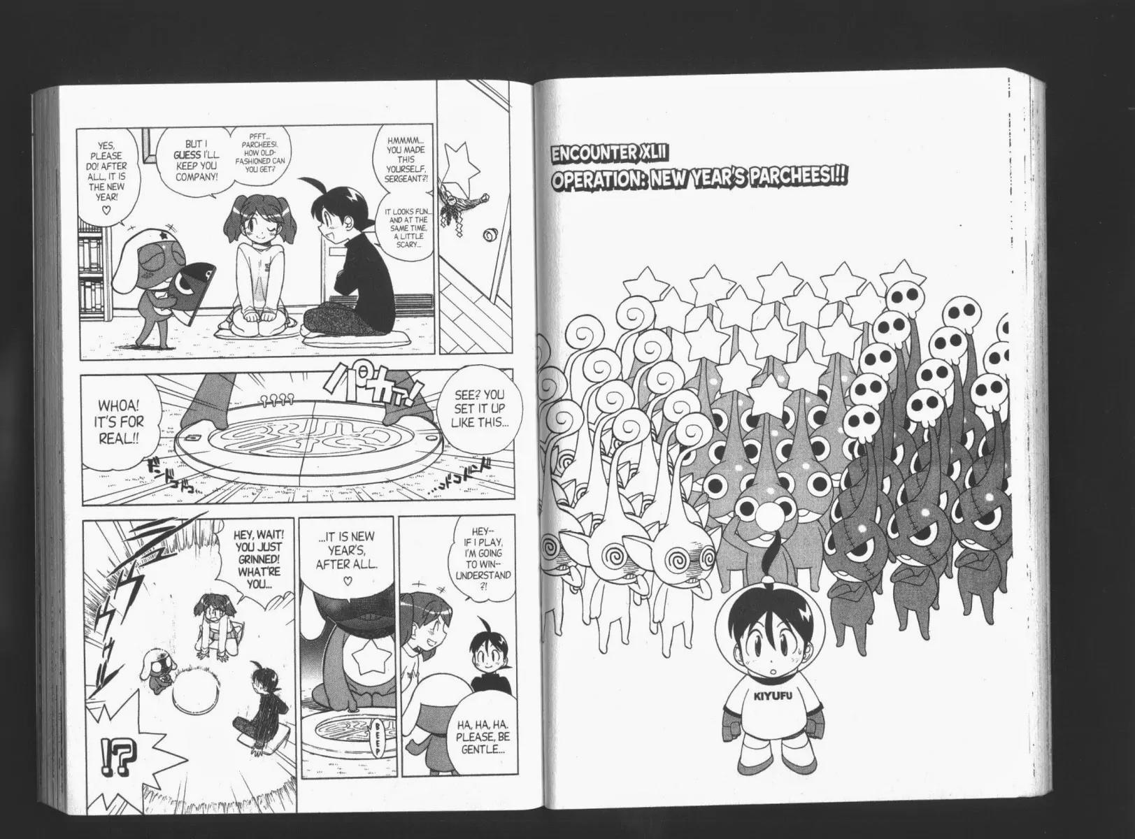 Keroro Gunsou Chapter 42 page 1 - Chapter 42: New Year's Parchessi!!