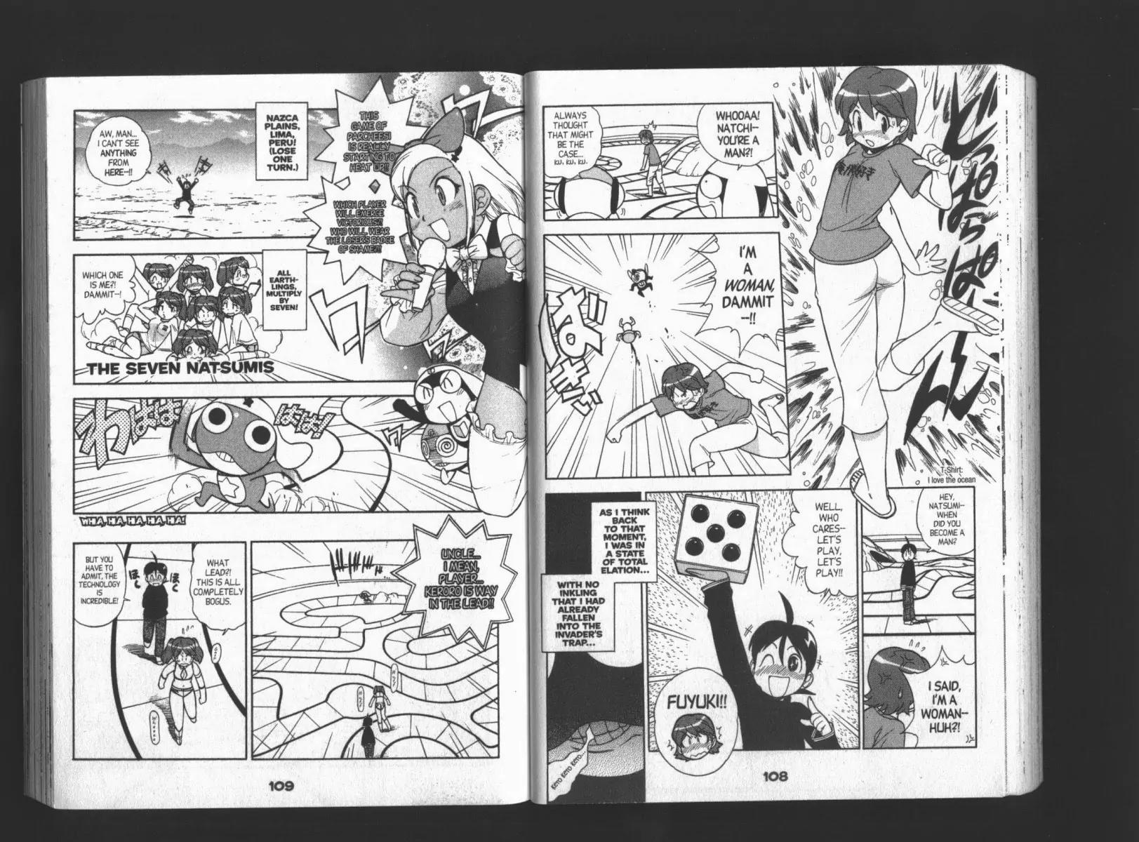 Keroro Gunsou Chapter 42 page 4 - Chapter 42: New Year's Parchessi!!