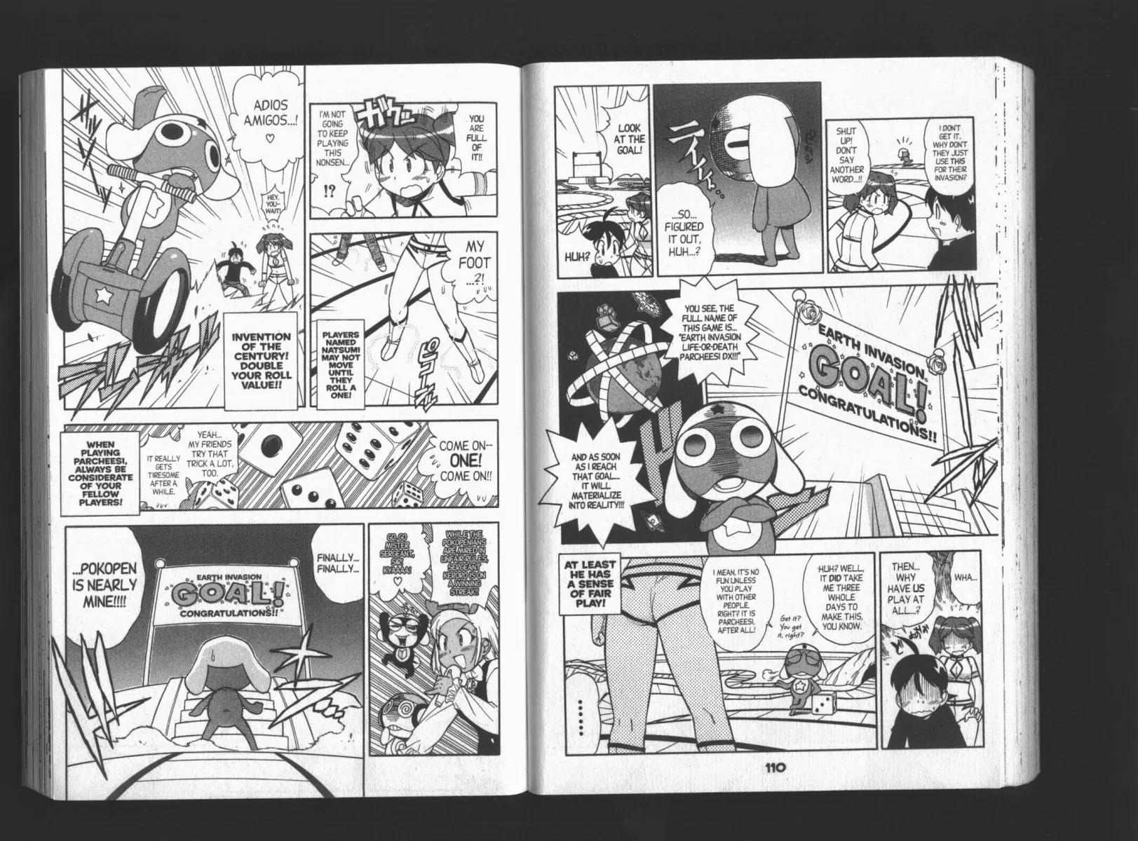 Keroro Gunsou Chapter 42 page 5 - Chapter 42: New Year's Parchessi!!