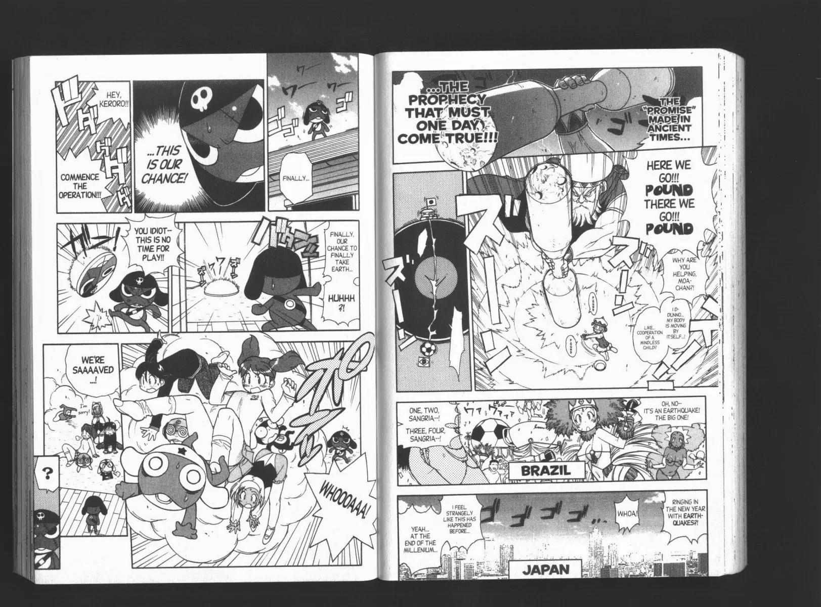 Keroro Gunsou Chapter 42 page 7 - Chapter 42: New Year's Parchessi!!