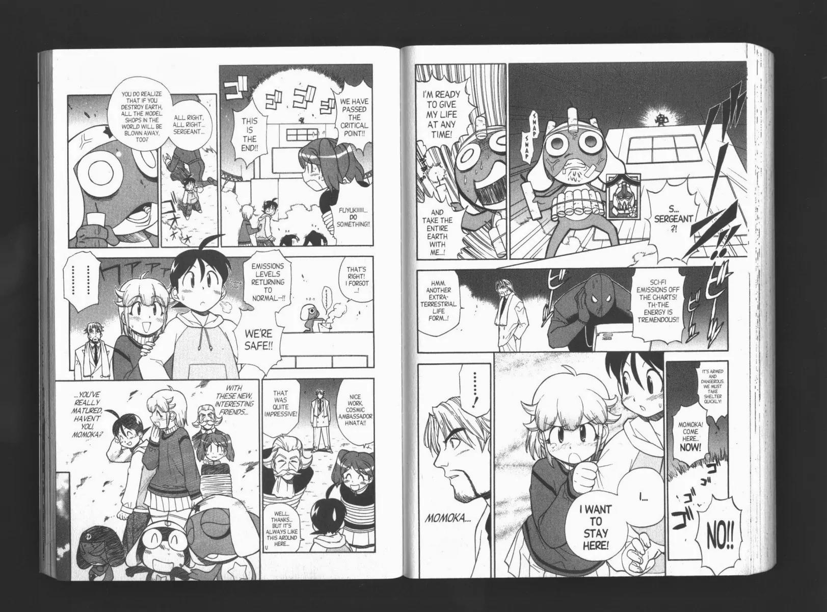 Keroro Gunsou Chapter 43 page 11 - Chapter 43: Momoka Goes Awol? The Father Descends!!