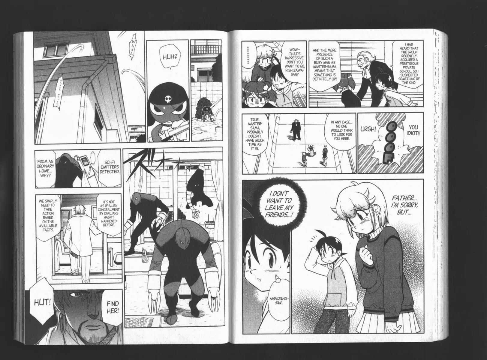 Keroro Gunsou Chapter 43 page 5 - Chapter 43: Momoka Goes Awol? The Father Descends!!