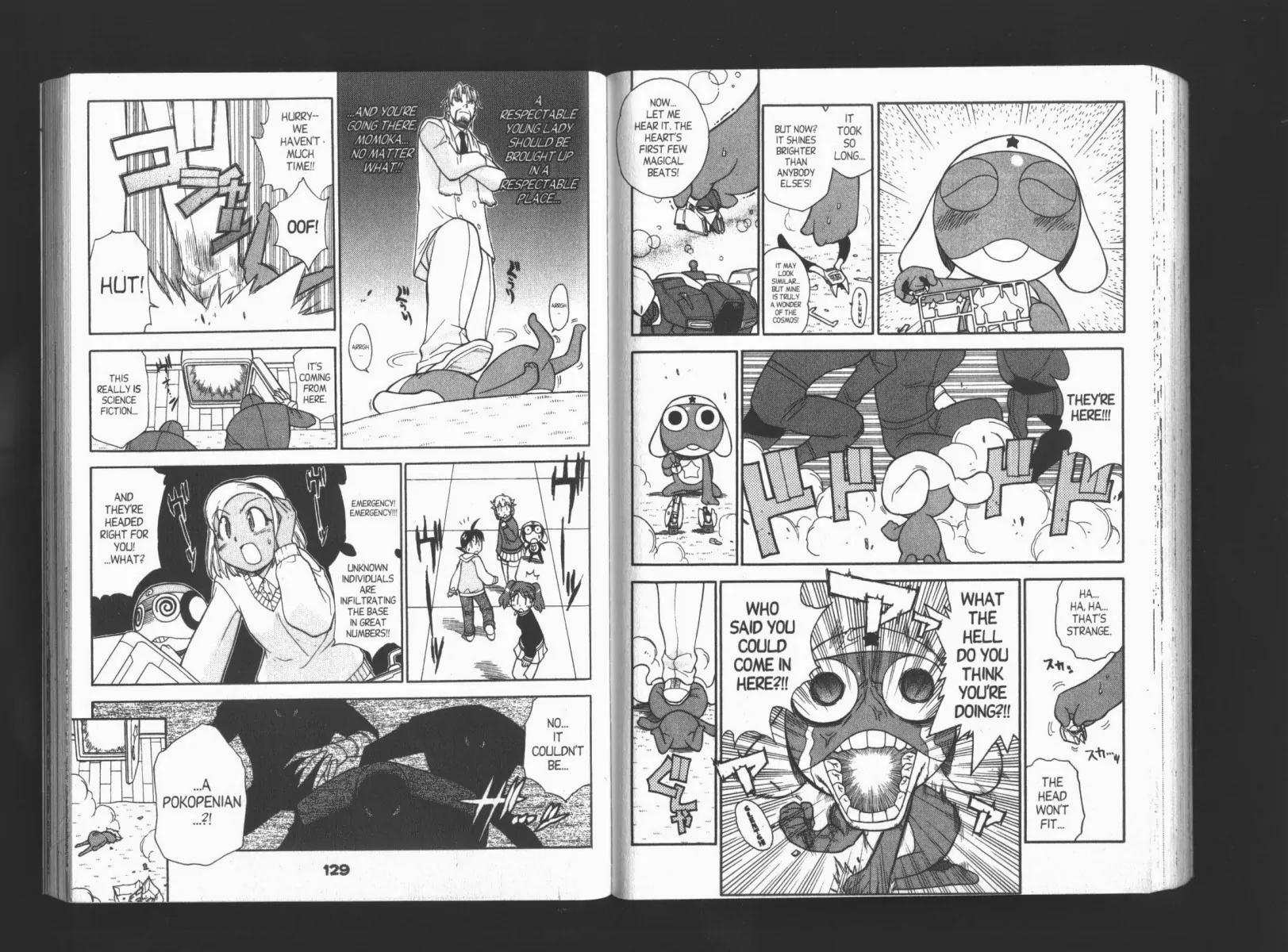 Keroro Gunsou Chapter 43 page 6 - Chapter 43: Momoka Goes Awol? The Father Descends!!
