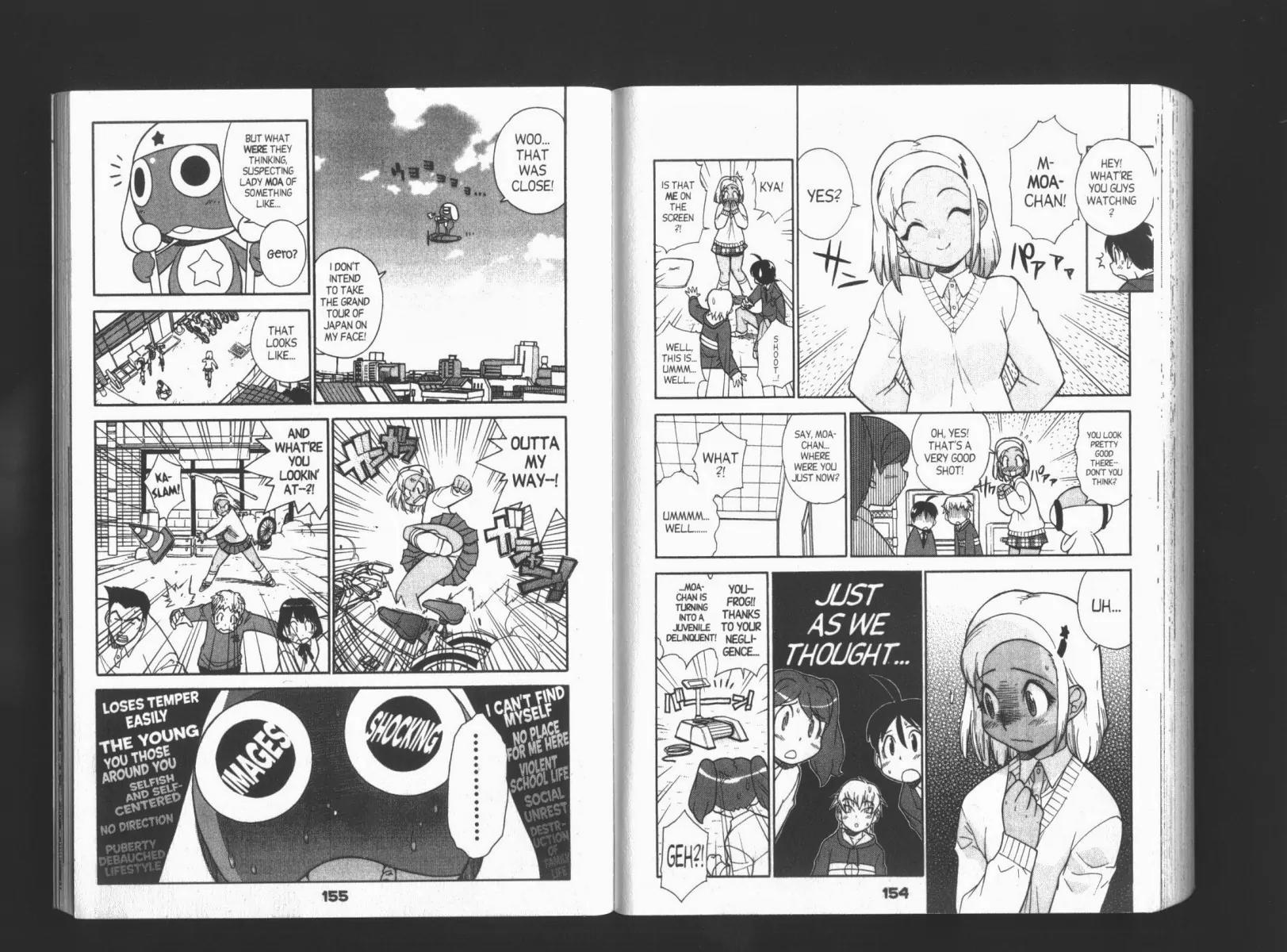 Keroro Gunsou Chapter 44 page 8 - Chapter 44: Lord of Terror, Go! Go! Go!