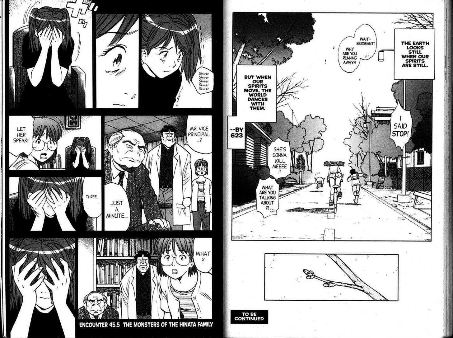 Keroro Gunsou Chapter 45.5 page 2 - Chapter 45.5 Bonus Chapter: The Monsters of the Hinata Family