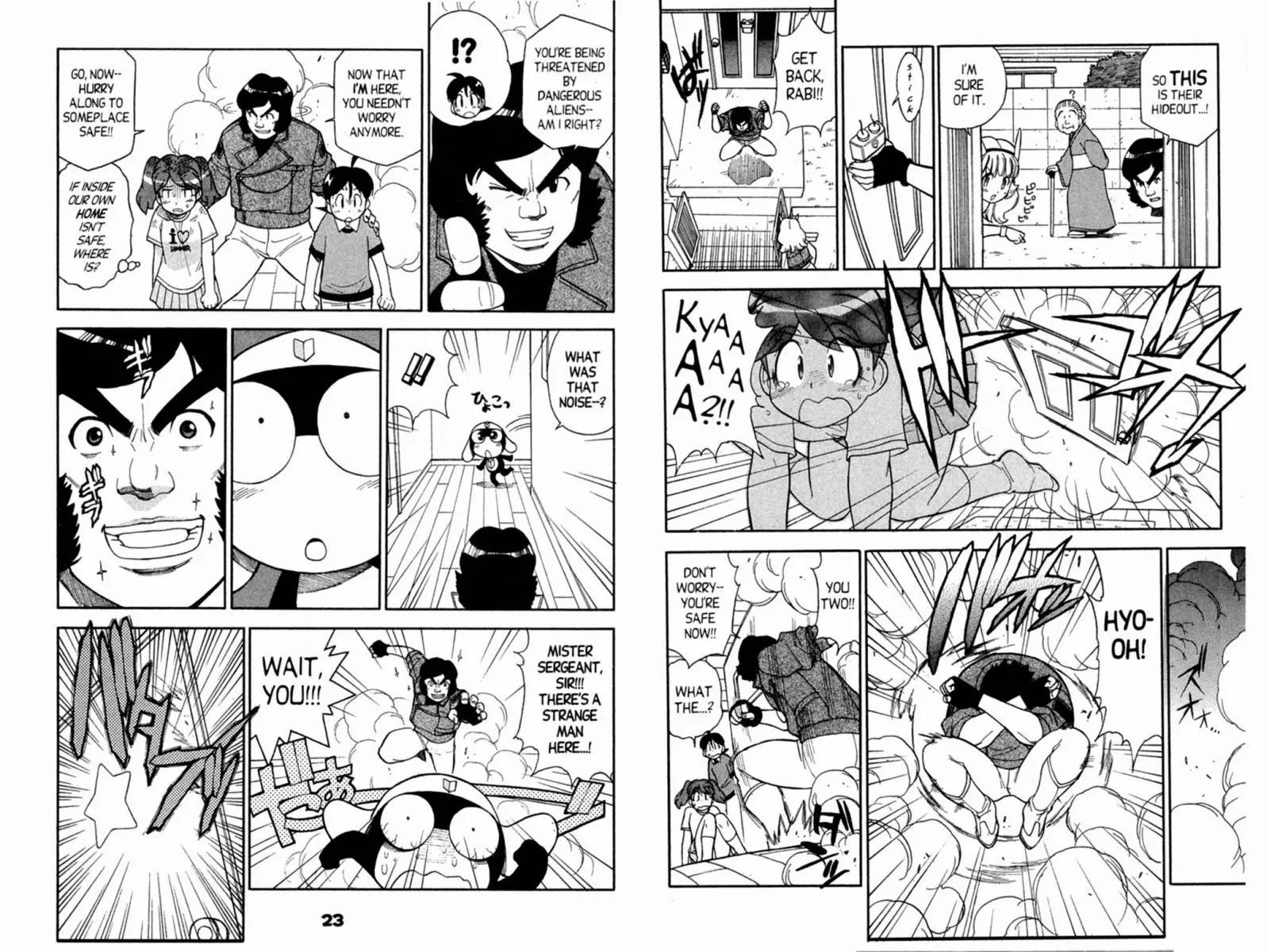Keroro Gunsou Chapter 46 page 16 - Chapter 46: Target: The Hinata Home!!