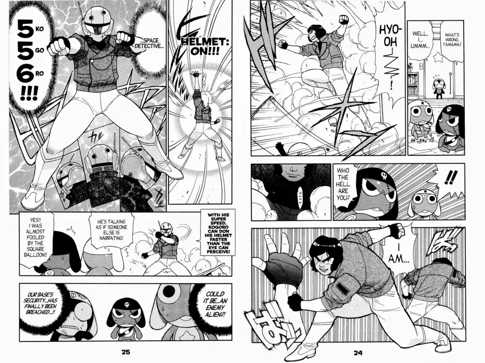 Keroro Gunsou Chapter 46 page 17 - Chapter 46: Target: The Hinata Home!!