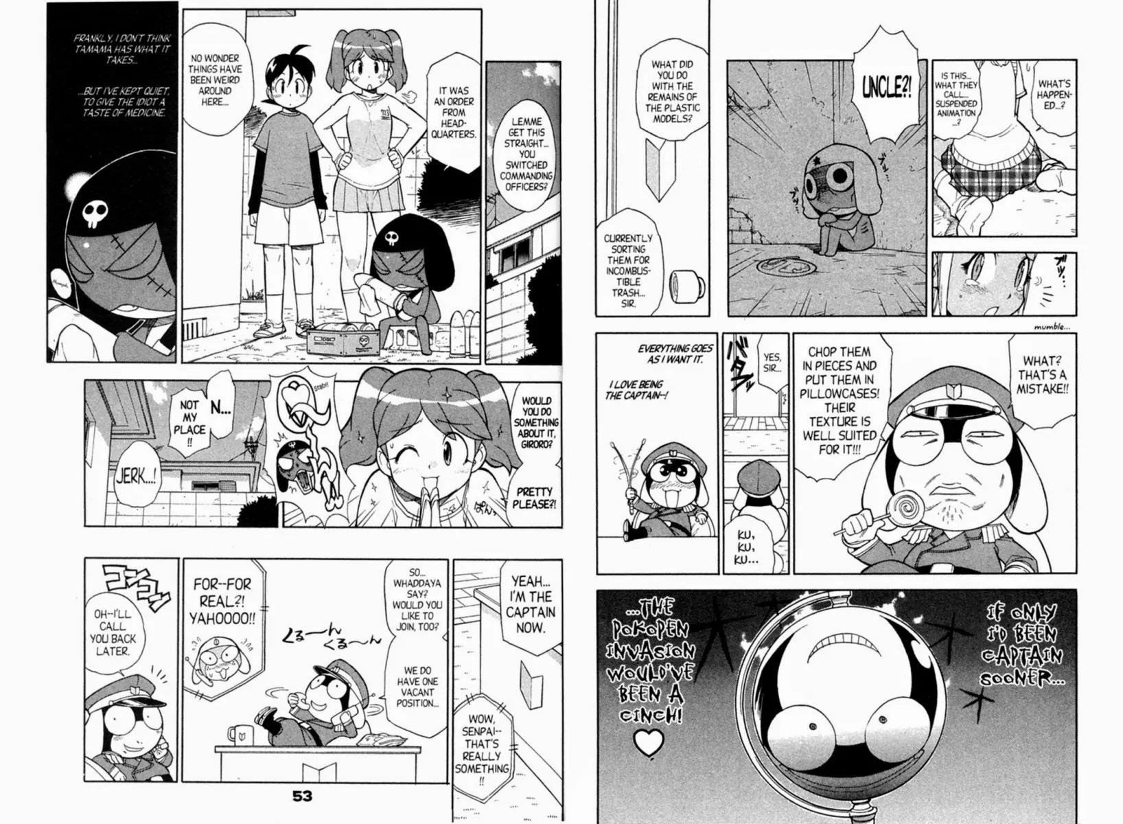 Keroro Gunsou Chapter 47 page 10 - Chapter 47: A Motion For Demotion?!